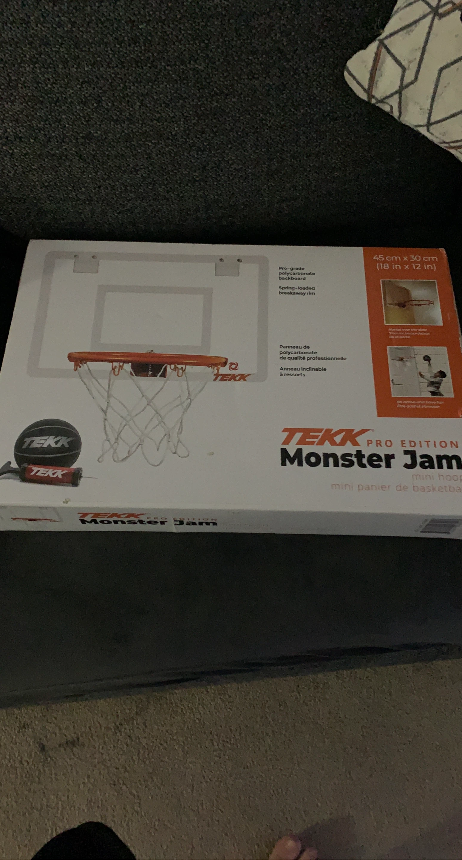 TEKK Monster Jam Pro Edition Mini Hoop
