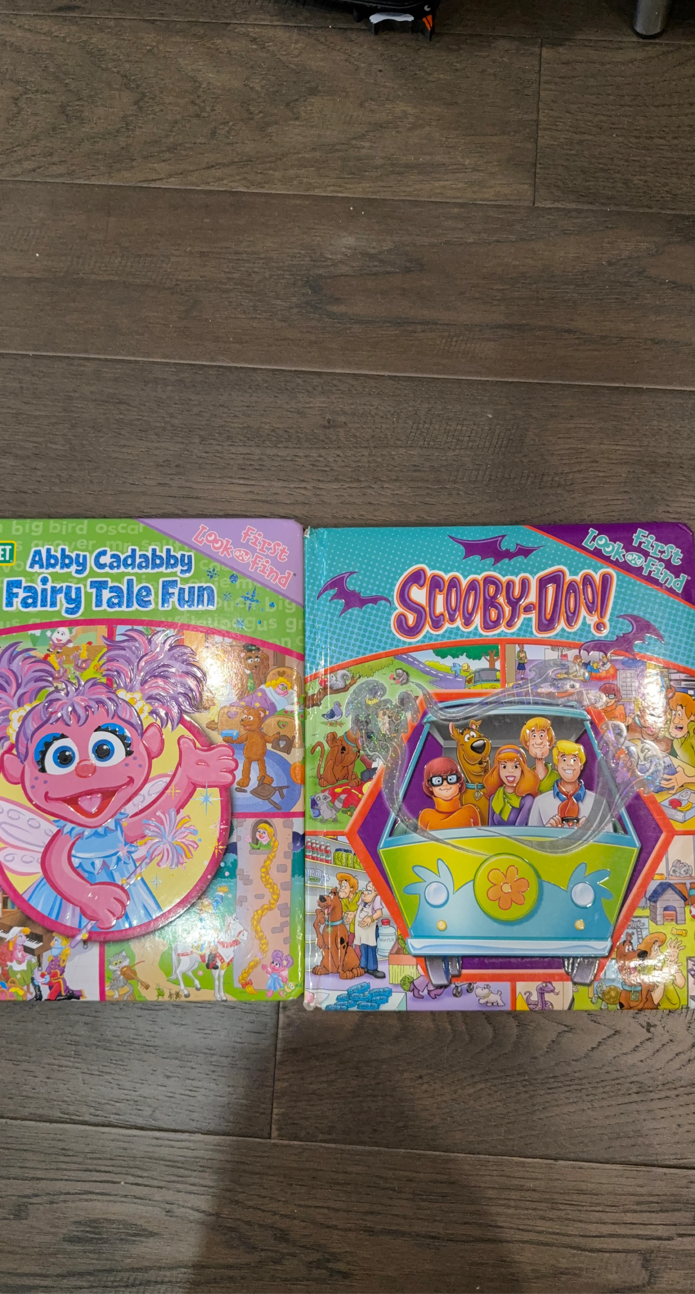 Sesame Street & Scooby-Doo First Look and Find Books
