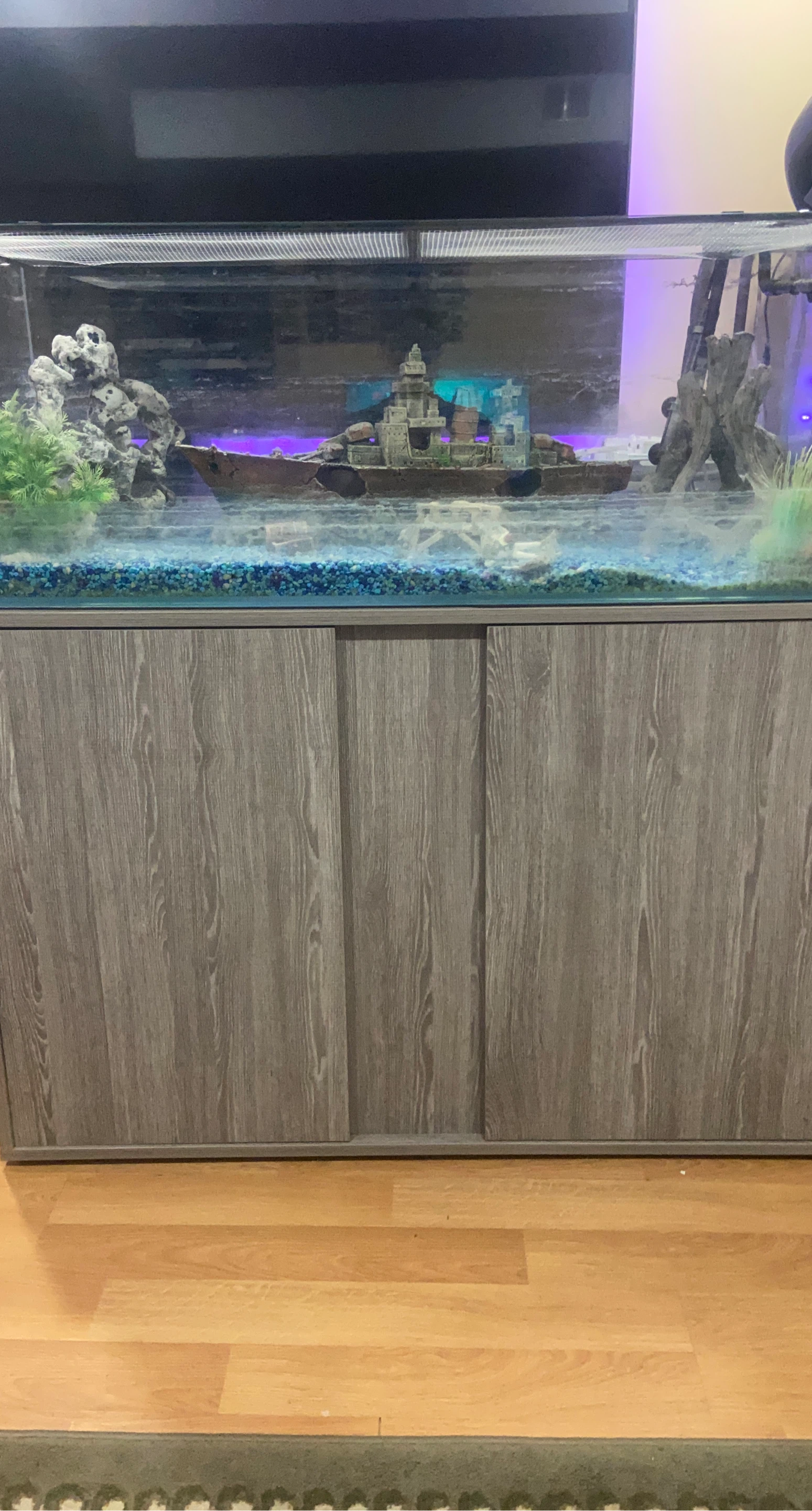 Aquarium Shipwreck Decor
