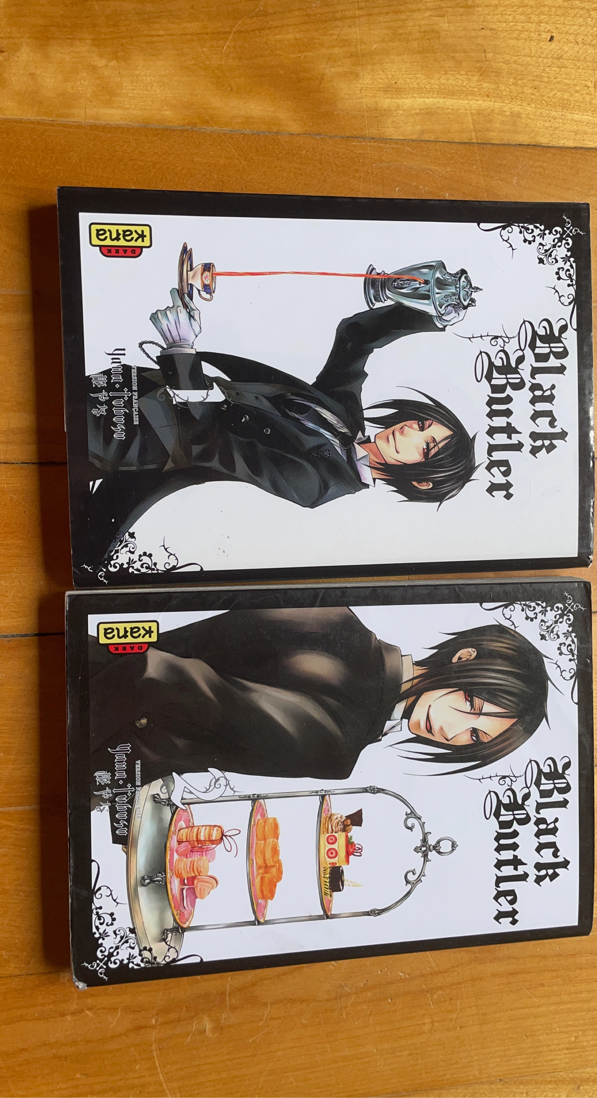 Black Butler tomes 1 & 2 version française