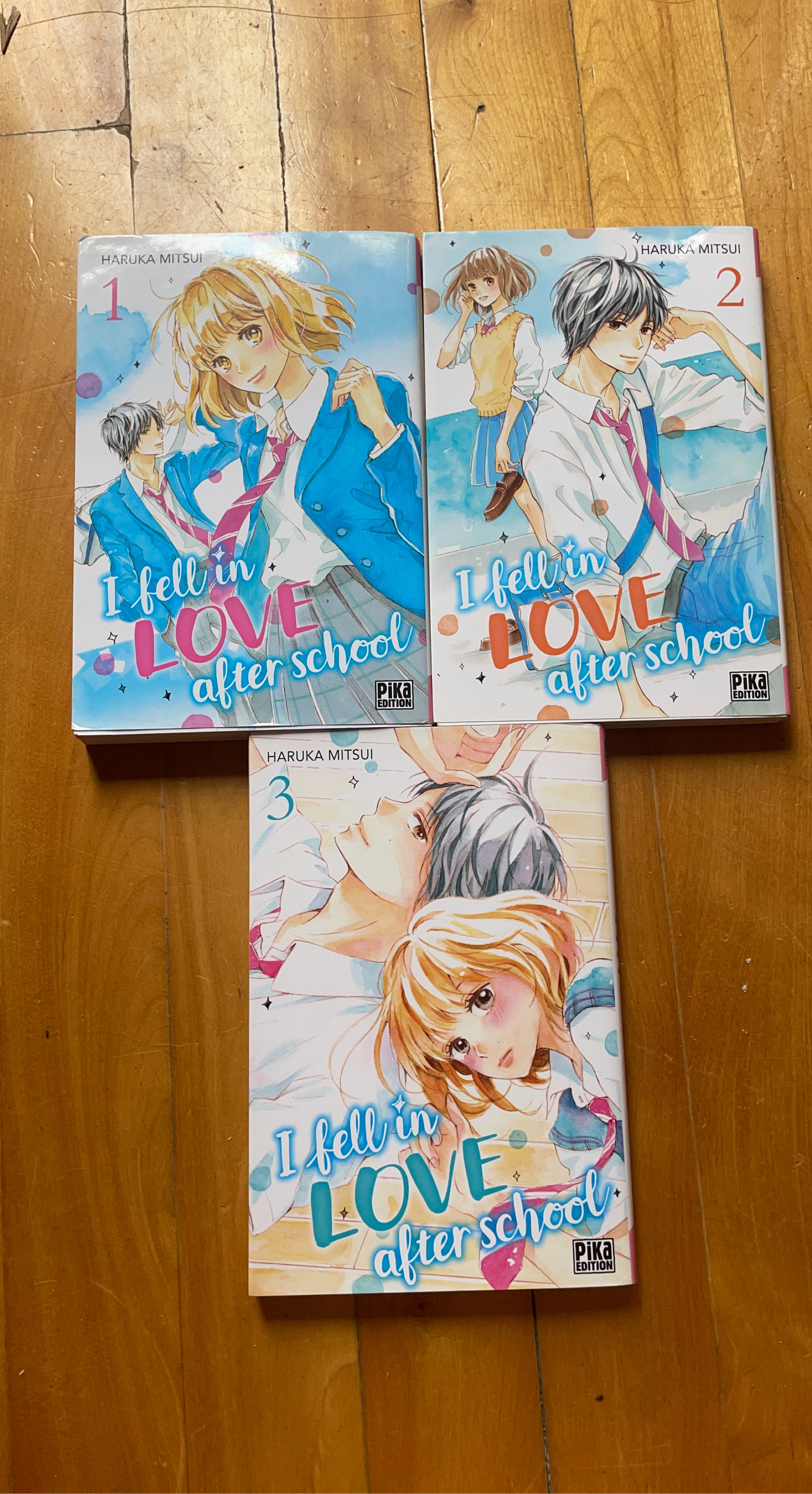 Manga I fell in LOVE after school tome 1, 2 et 3