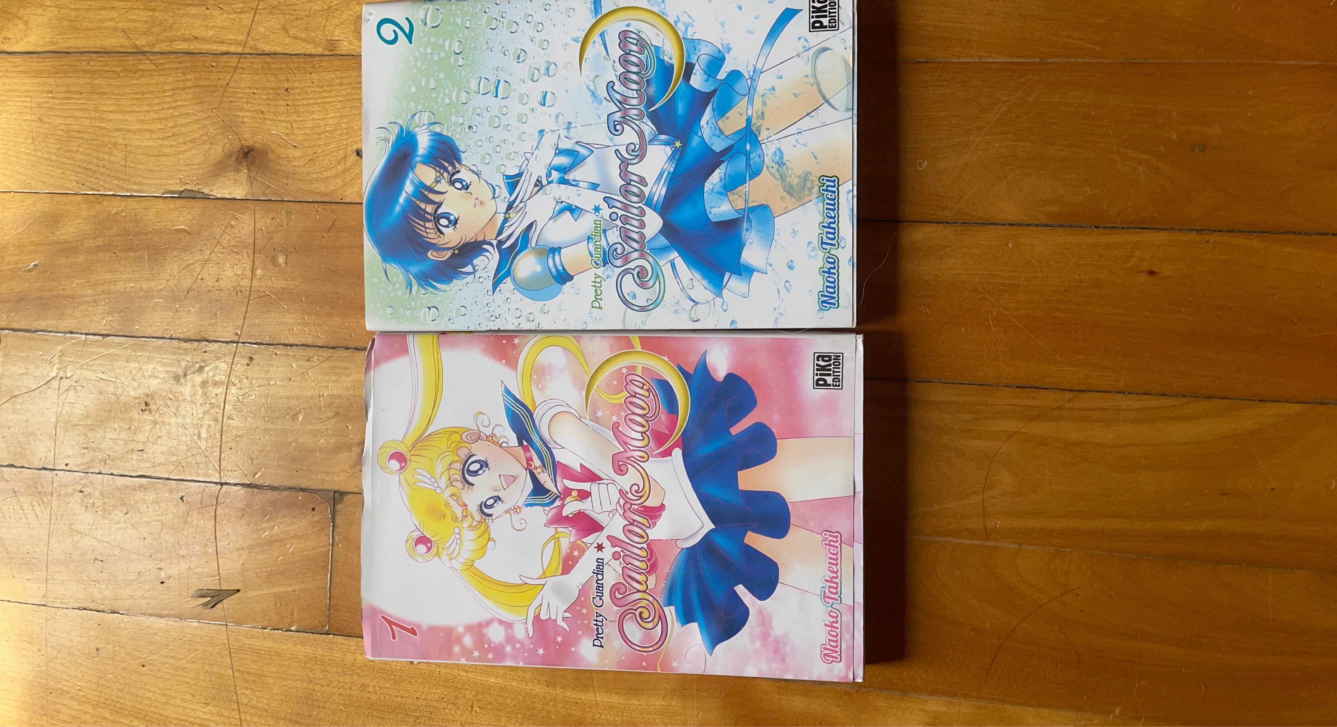 Manga Sailor Moon Tomes 1 et 2 par Naoko Takeuchi