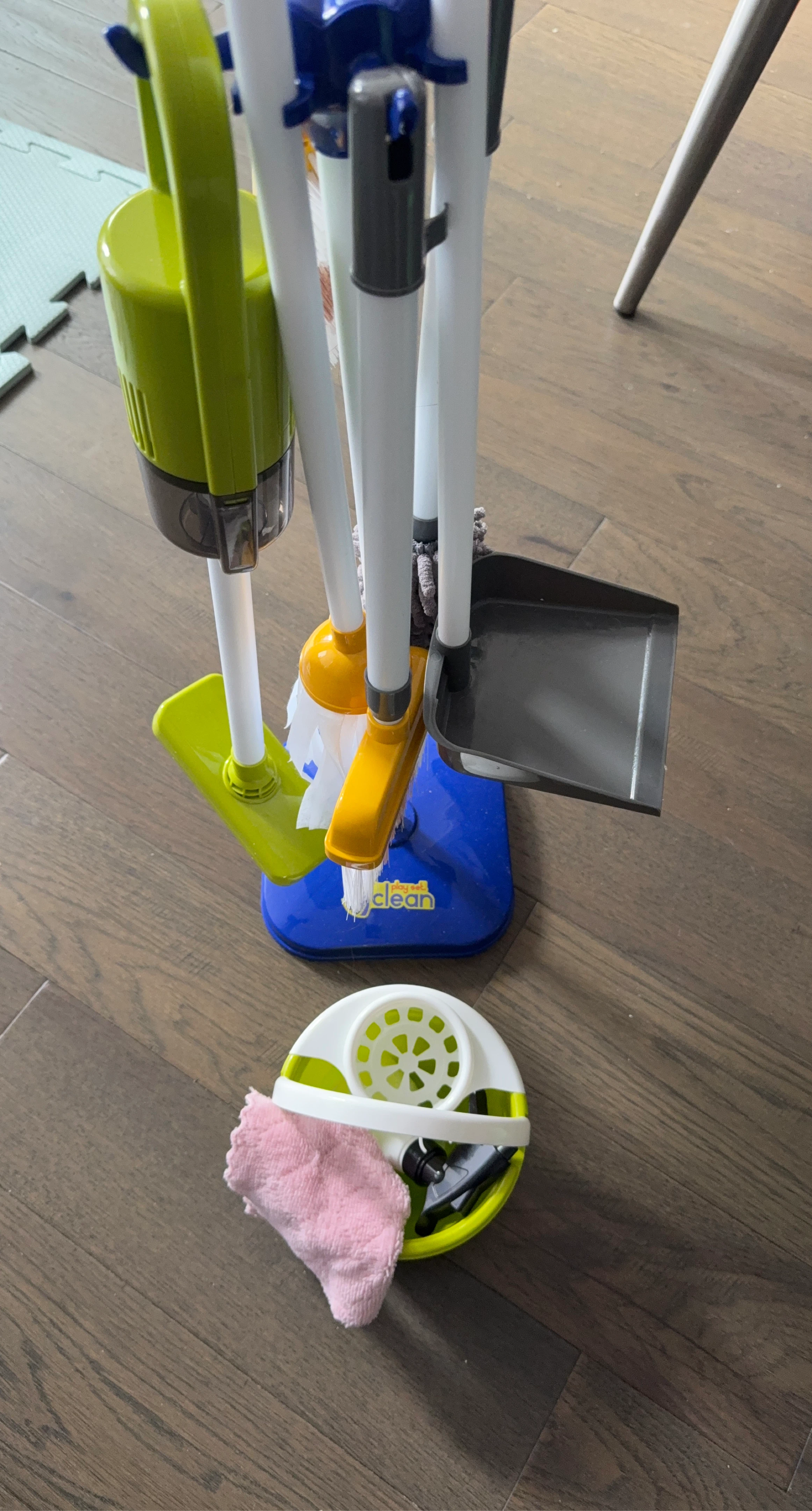 Kid's Cleaning Toy Set with Toy Vacuum