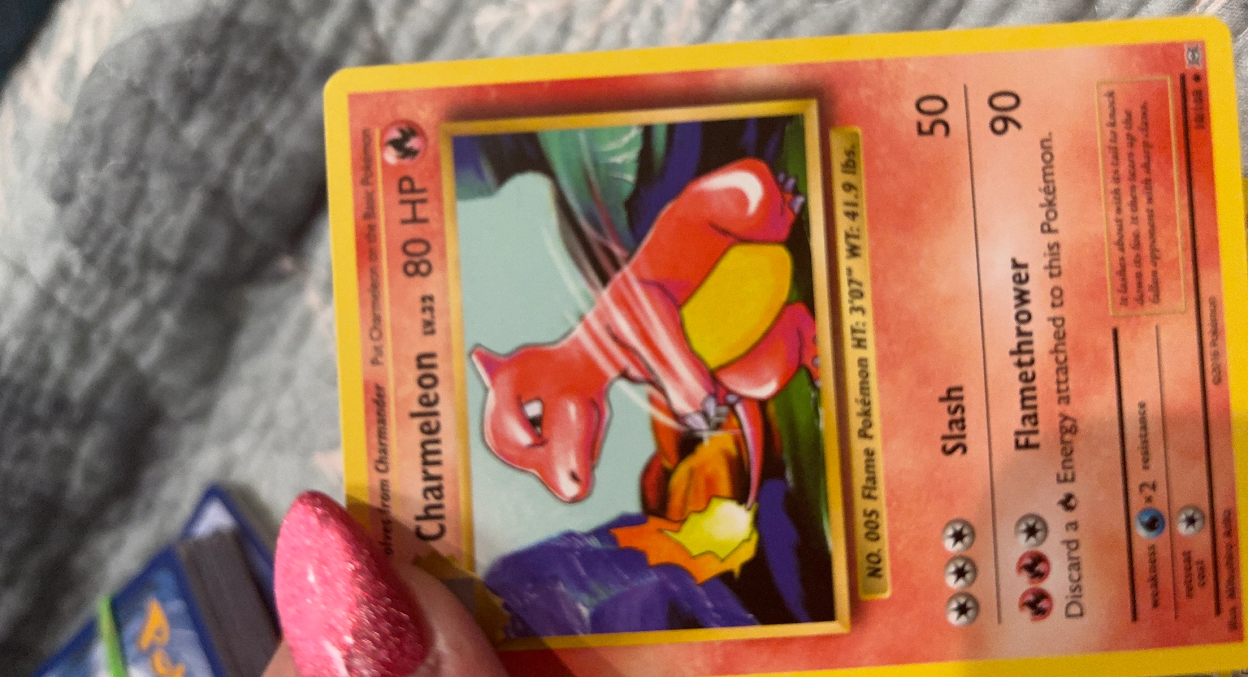 Pokemon Charmeleon Card