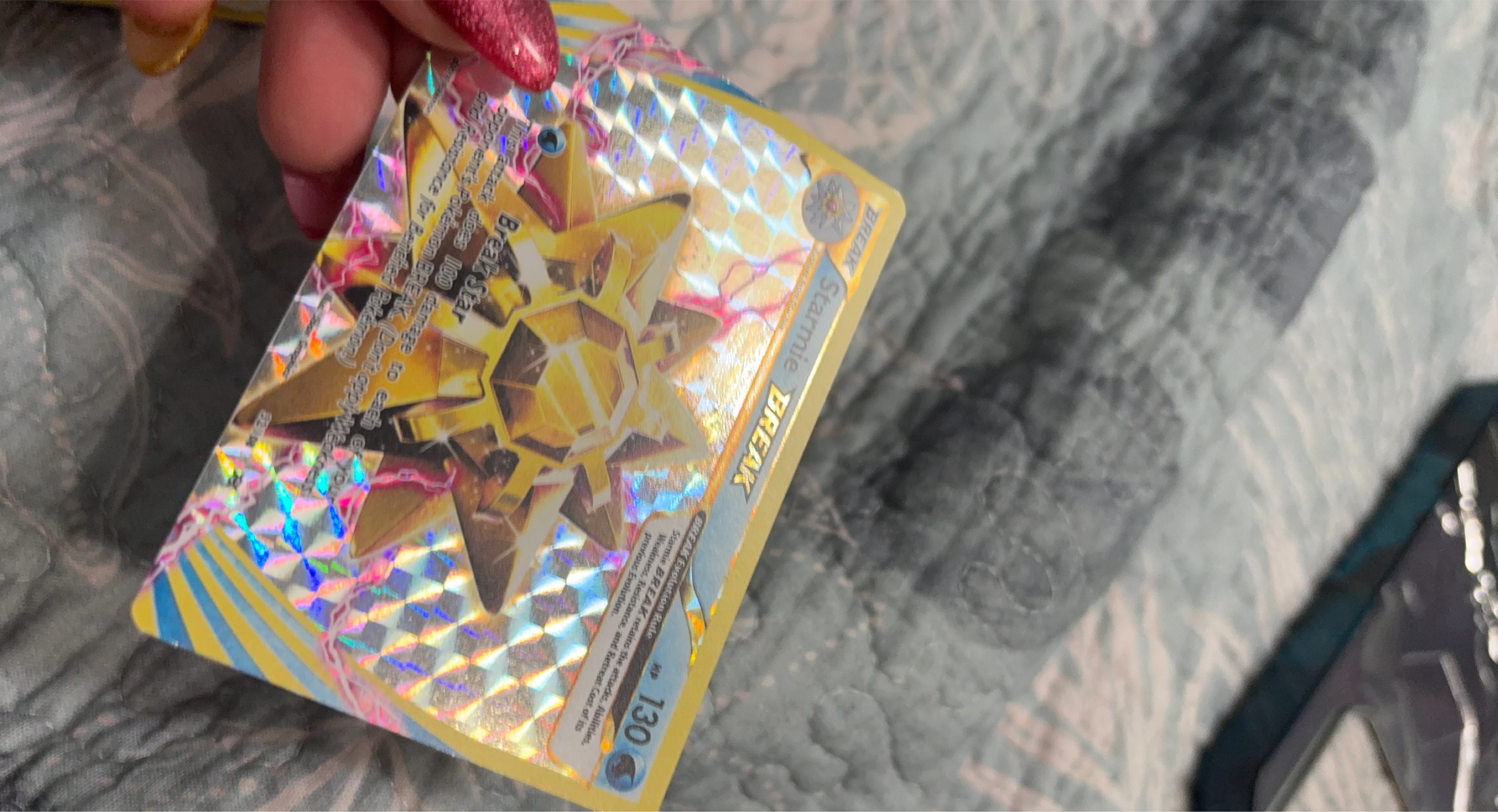 Starmie Break card Pokémon