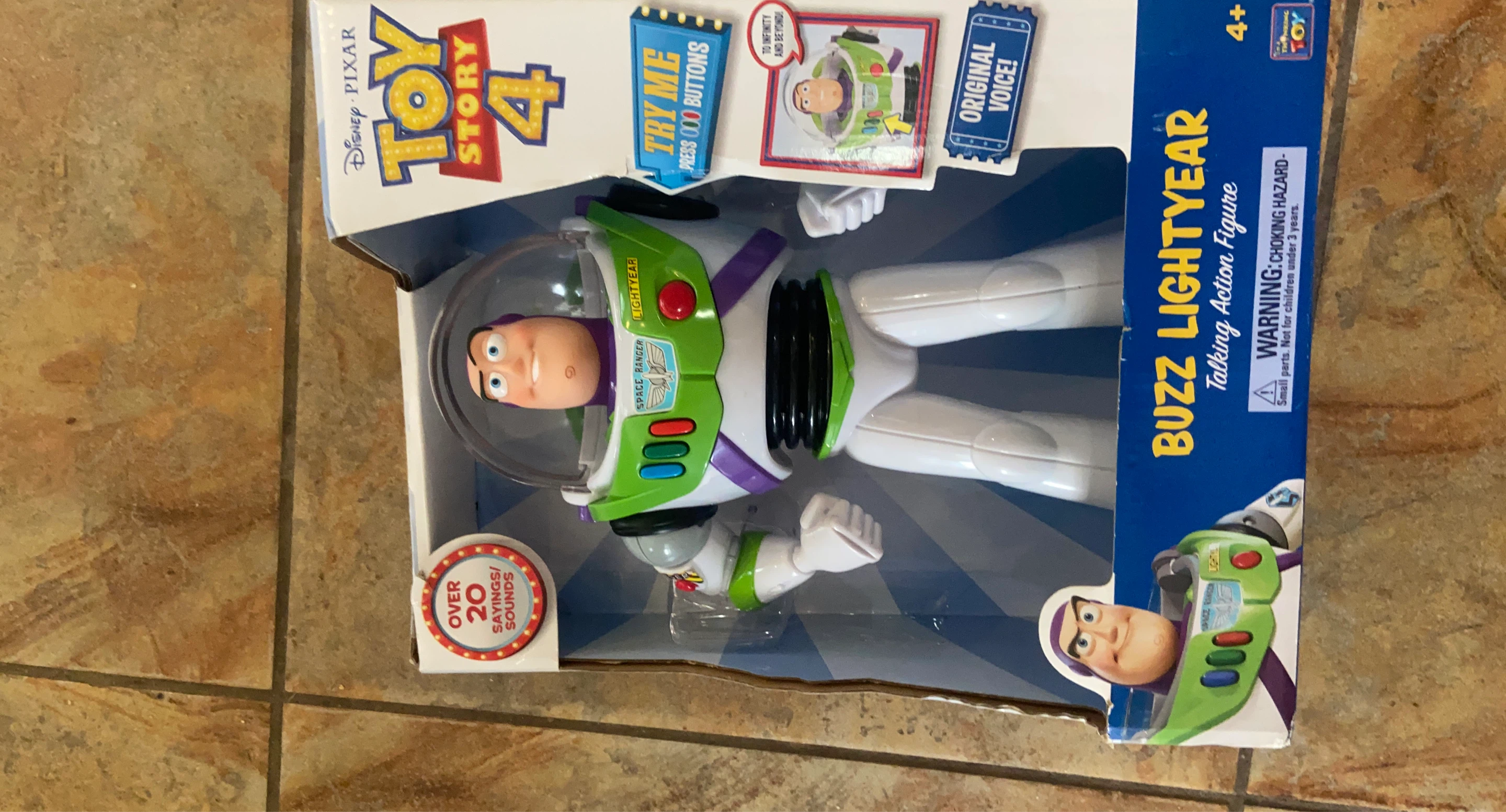 Disney Pixar Toy Story 4 Buzz Lightyear Talking Action Figure