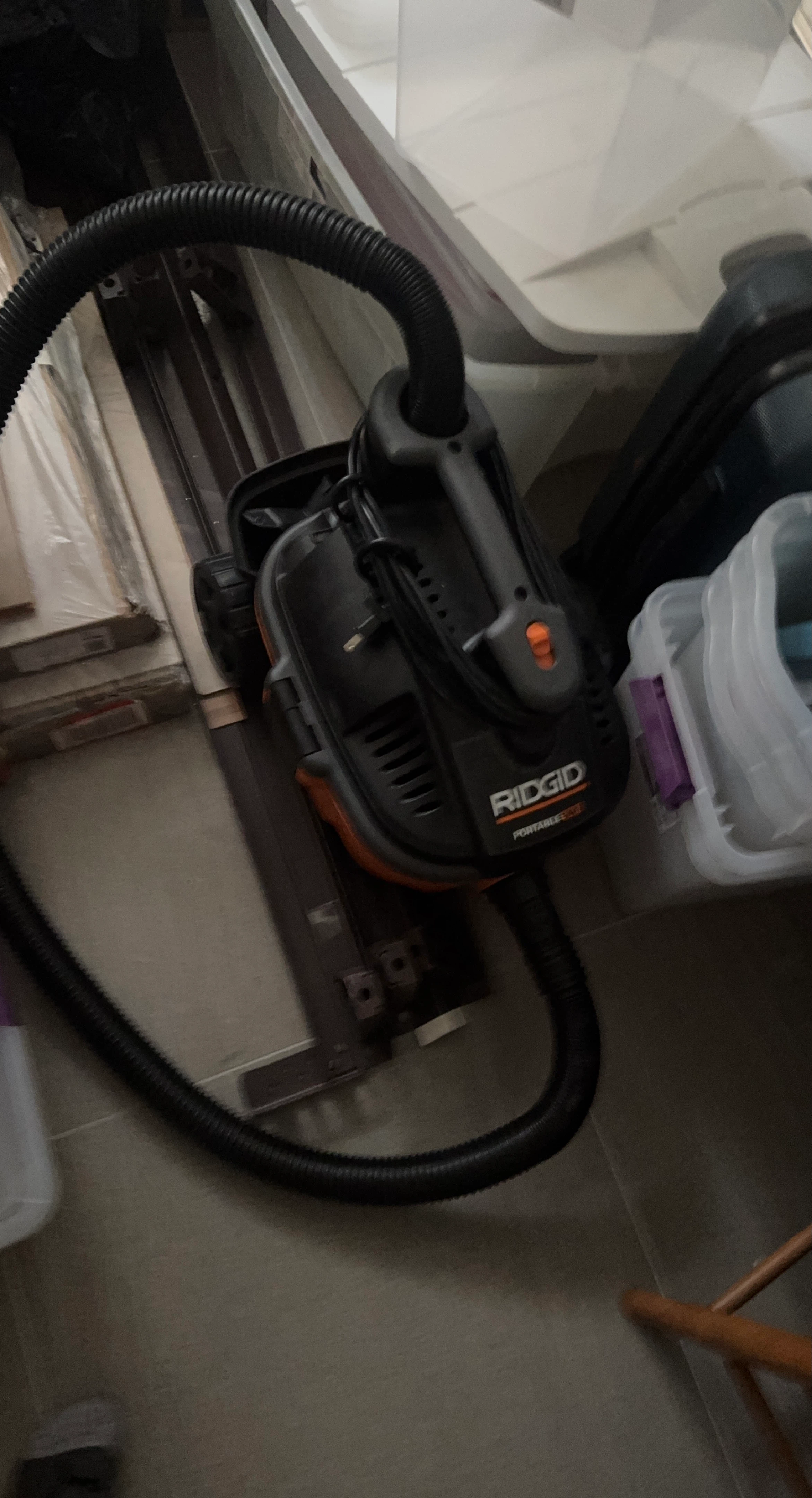 RIDGID Portable Wet/Dry Vac