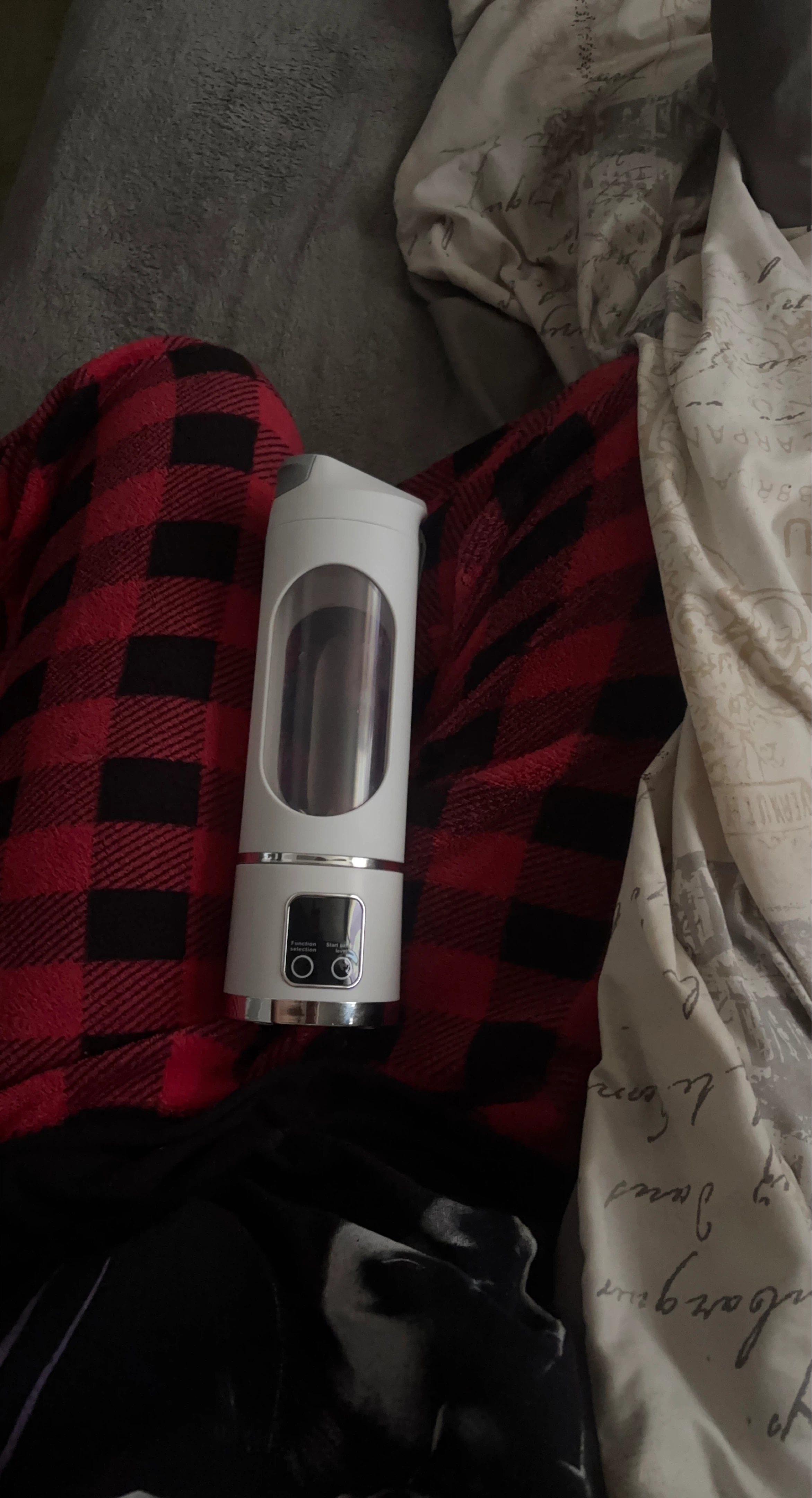 White Portable Blender