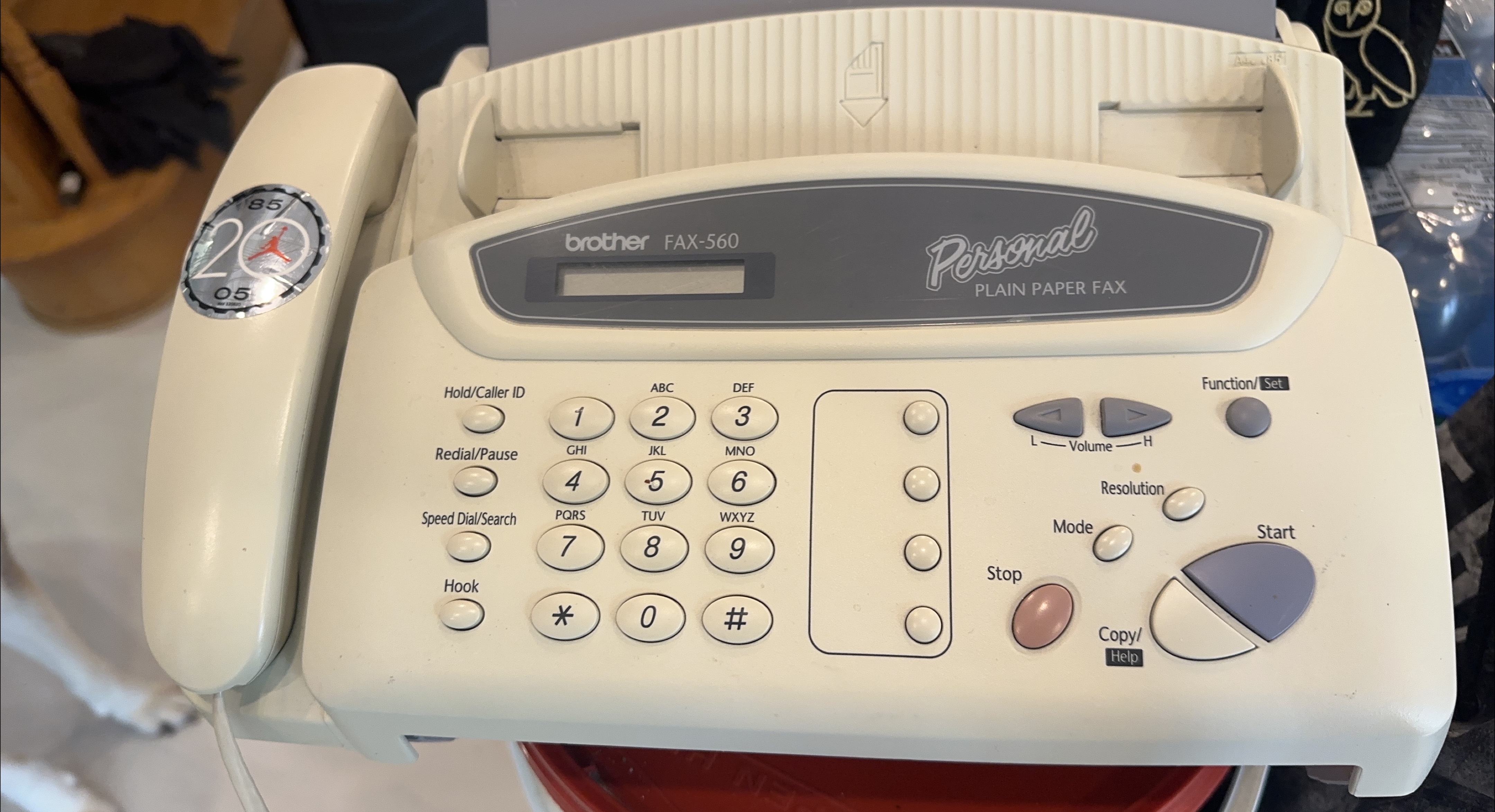 Brother FAX-560 Personal Plain Paper Fax Machine