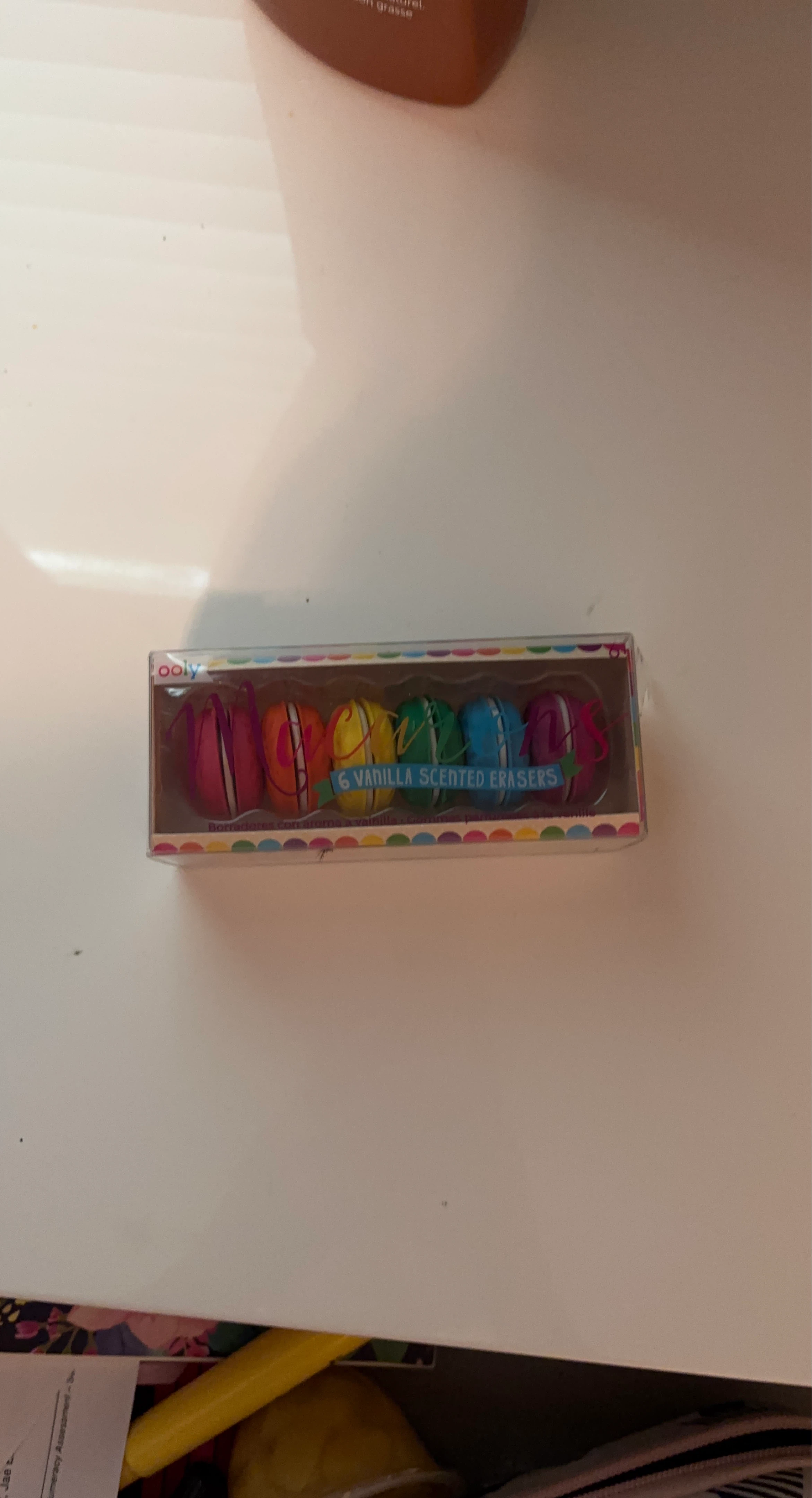 Scented Macaron Erasers