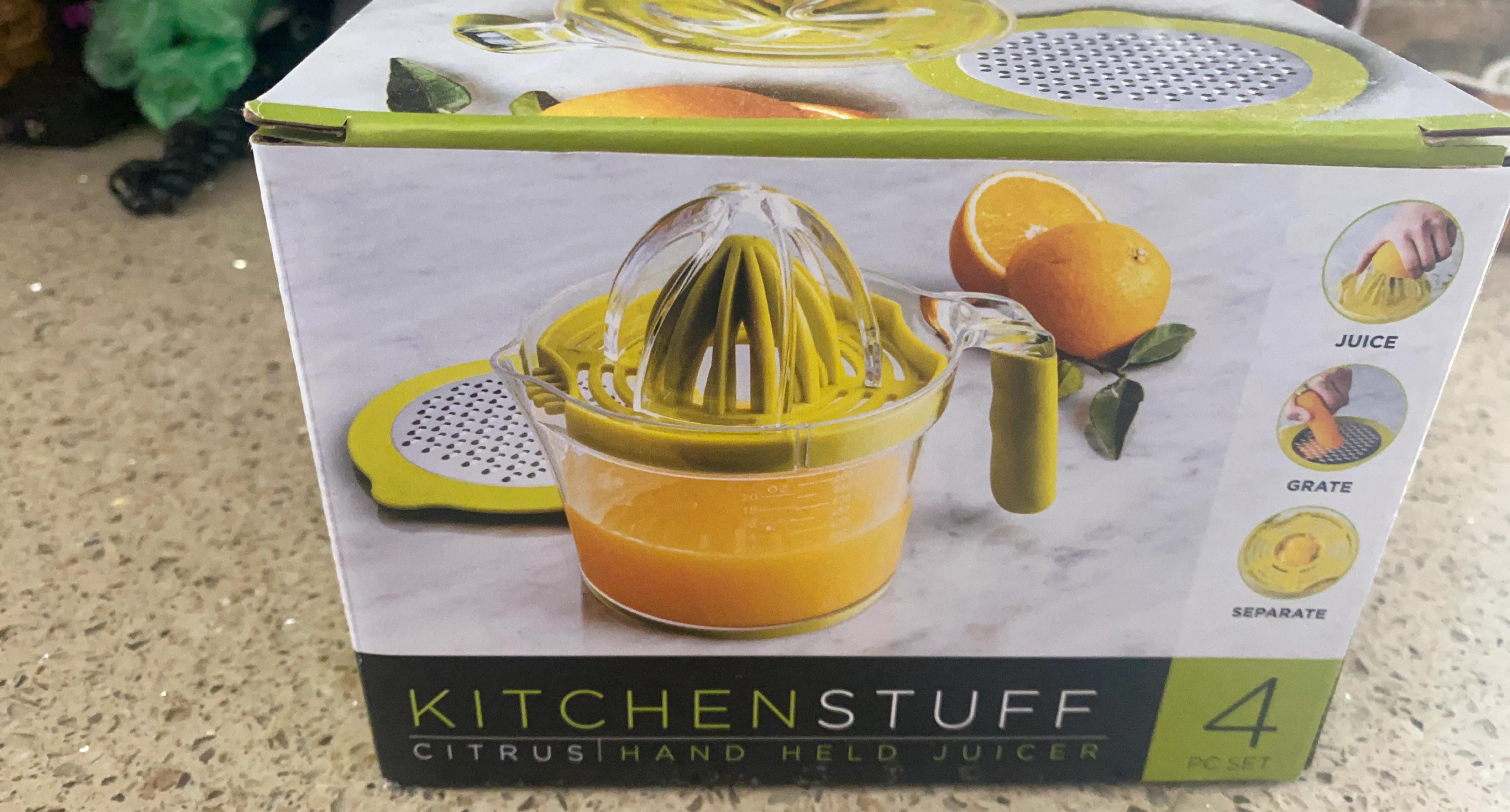 KitchenStuff 4 Piece Citrus Hand Held Juicer Set
