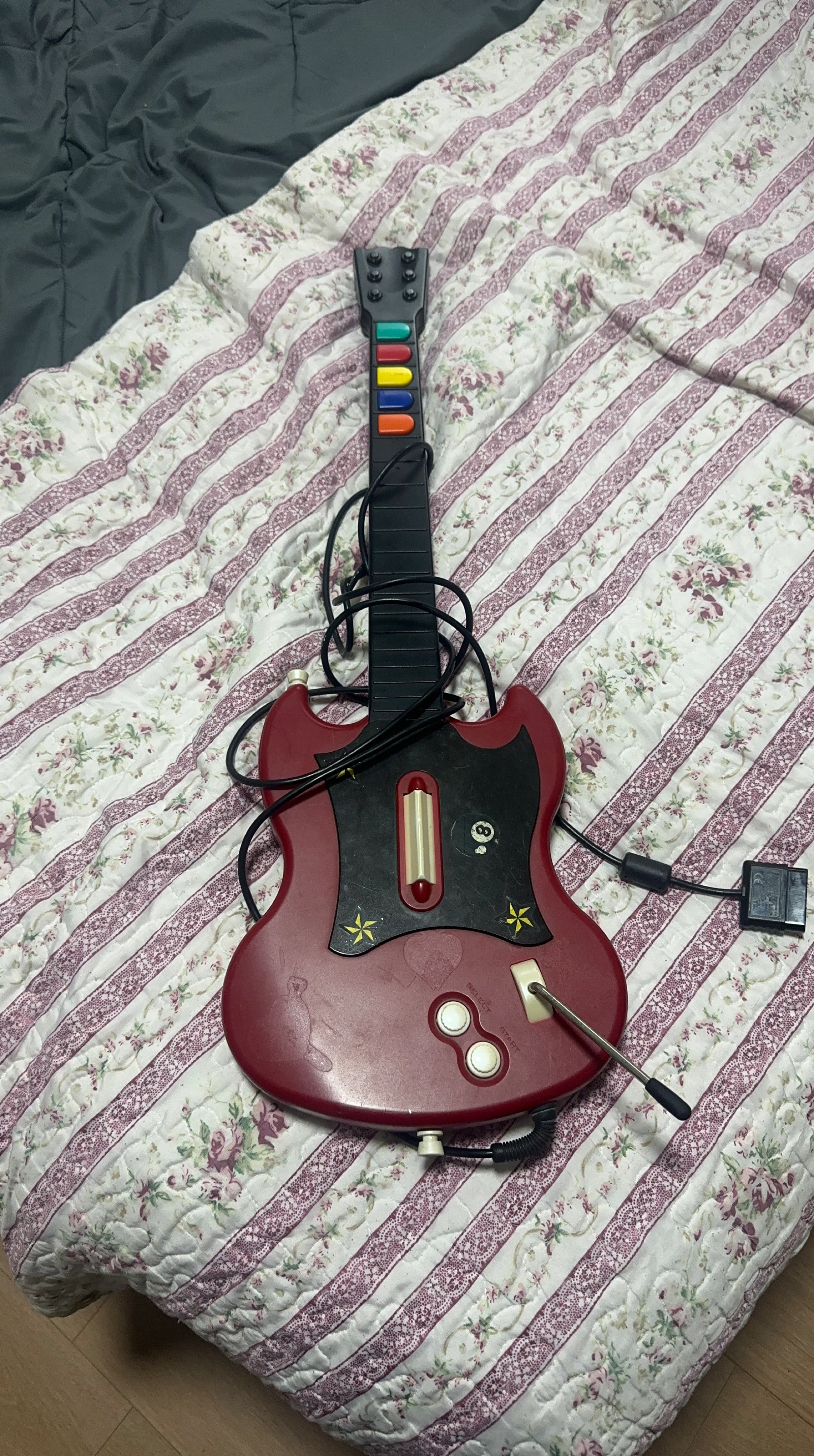 Red Guitar Hero Controller