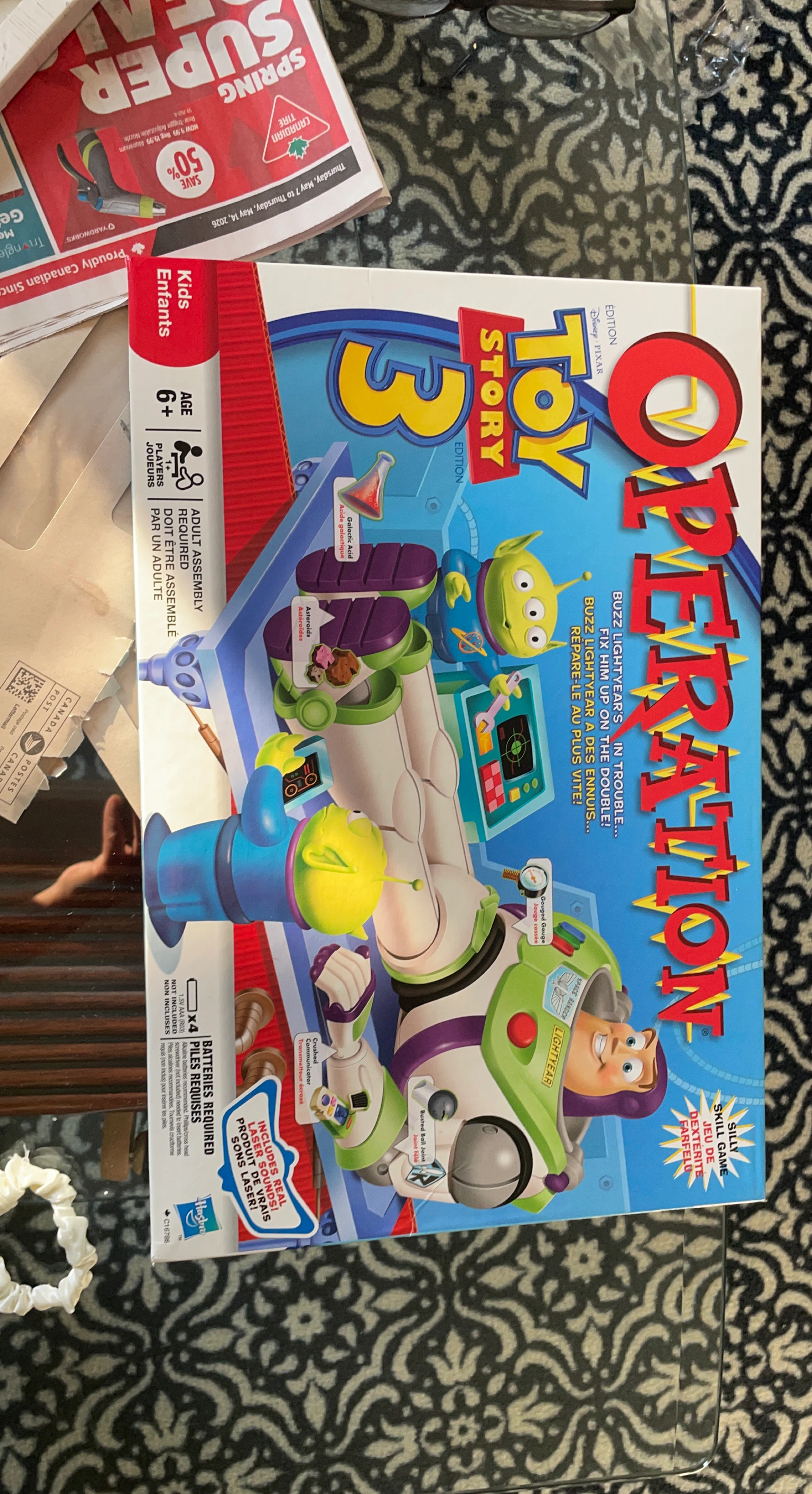 Operation Toy Story 3 Board Game