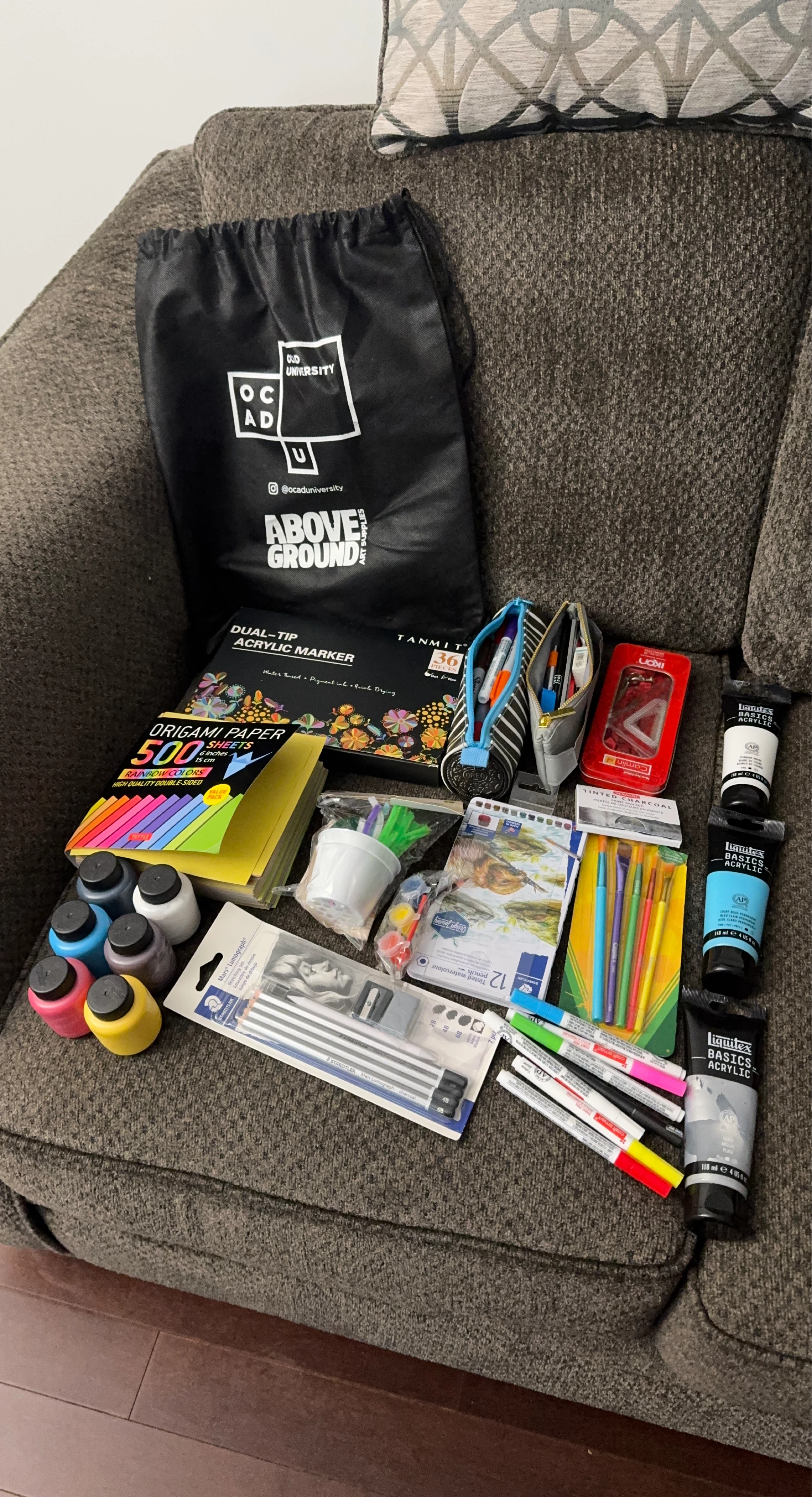 Art Supplies Bundle - Liquitex, Staedtler, Tanmit