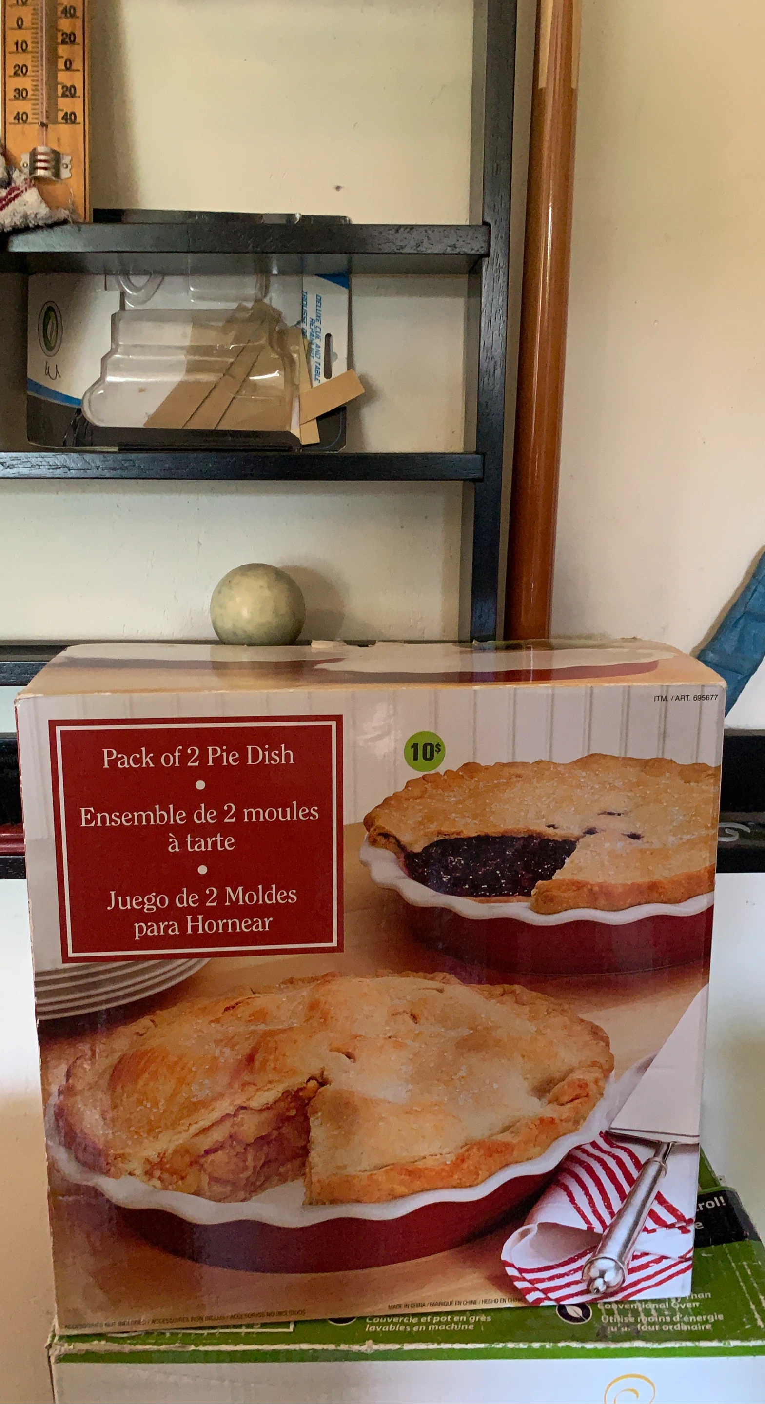 Pack of 2 Pie Dishes