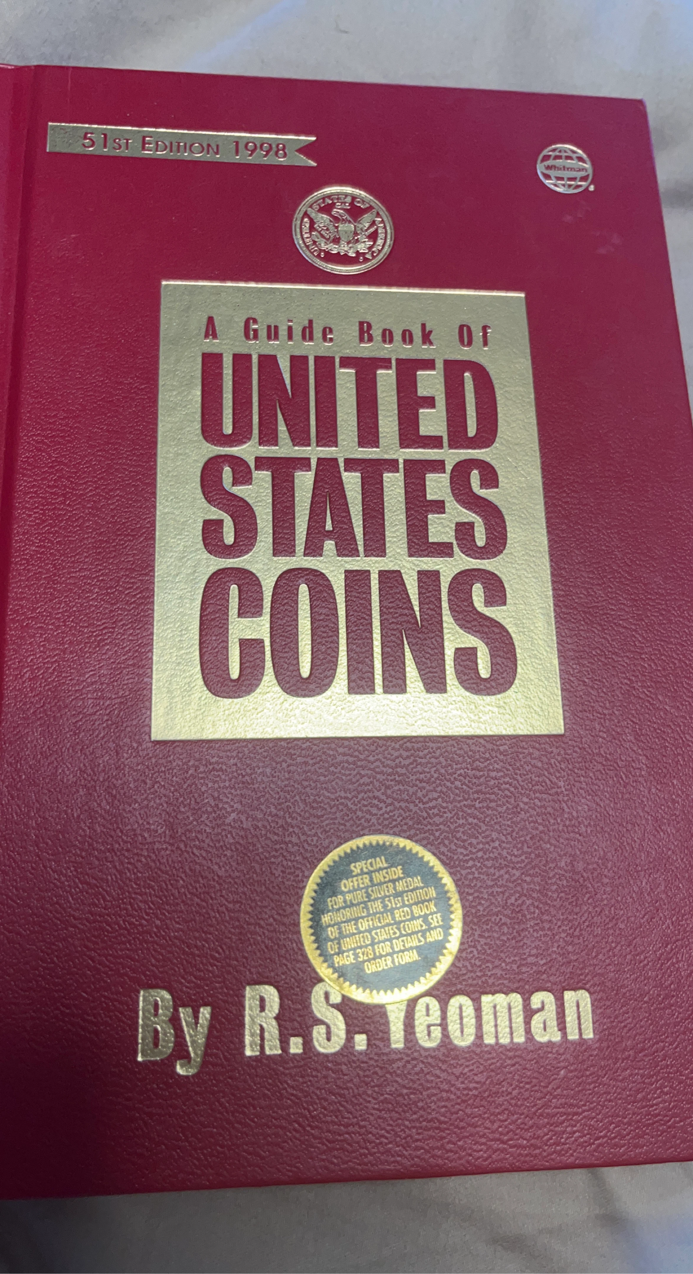 A Guide Book of United States Coins 51st Edition 1998