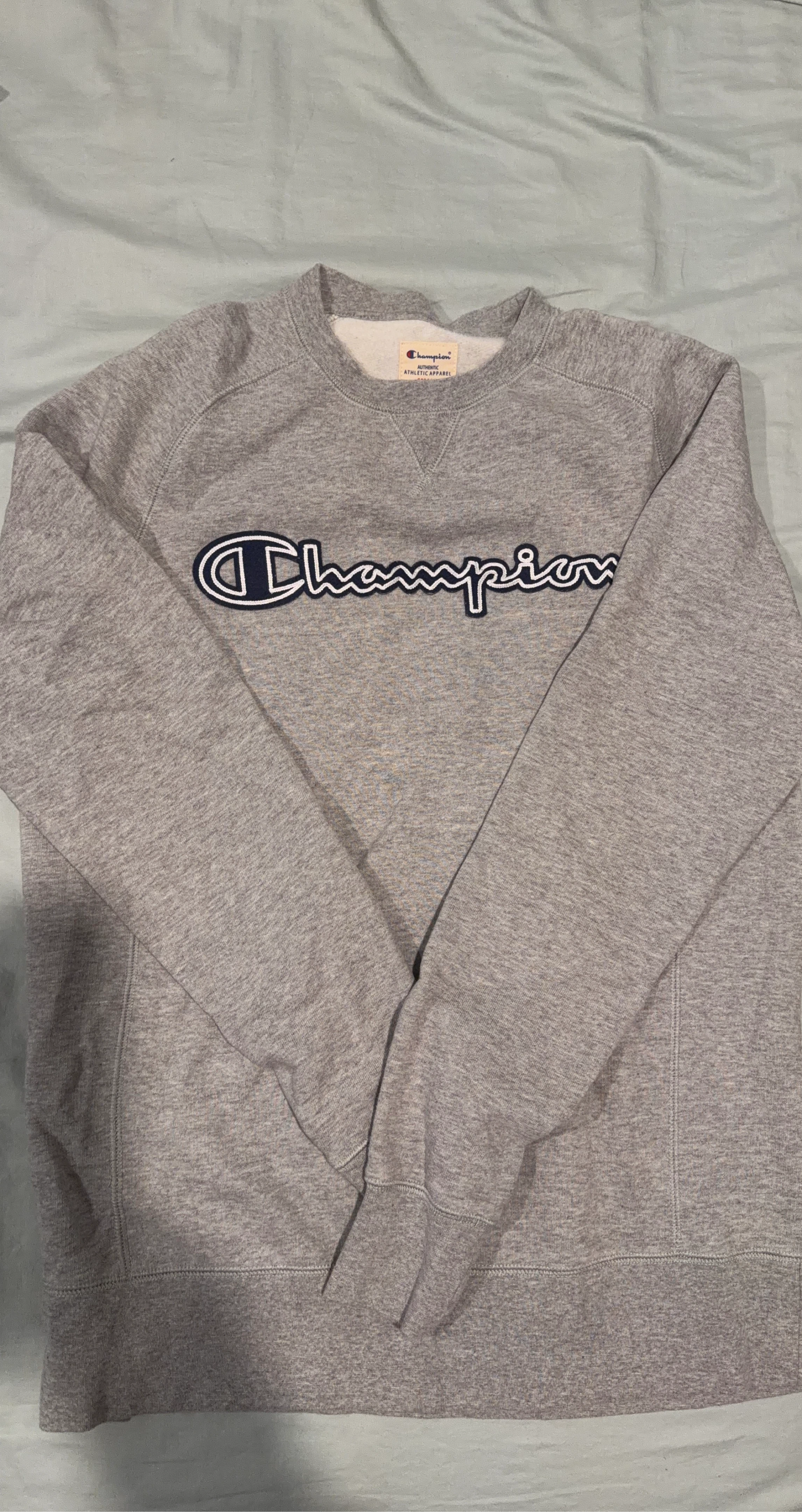 Champion Grey Crewneck Sweatshirt
