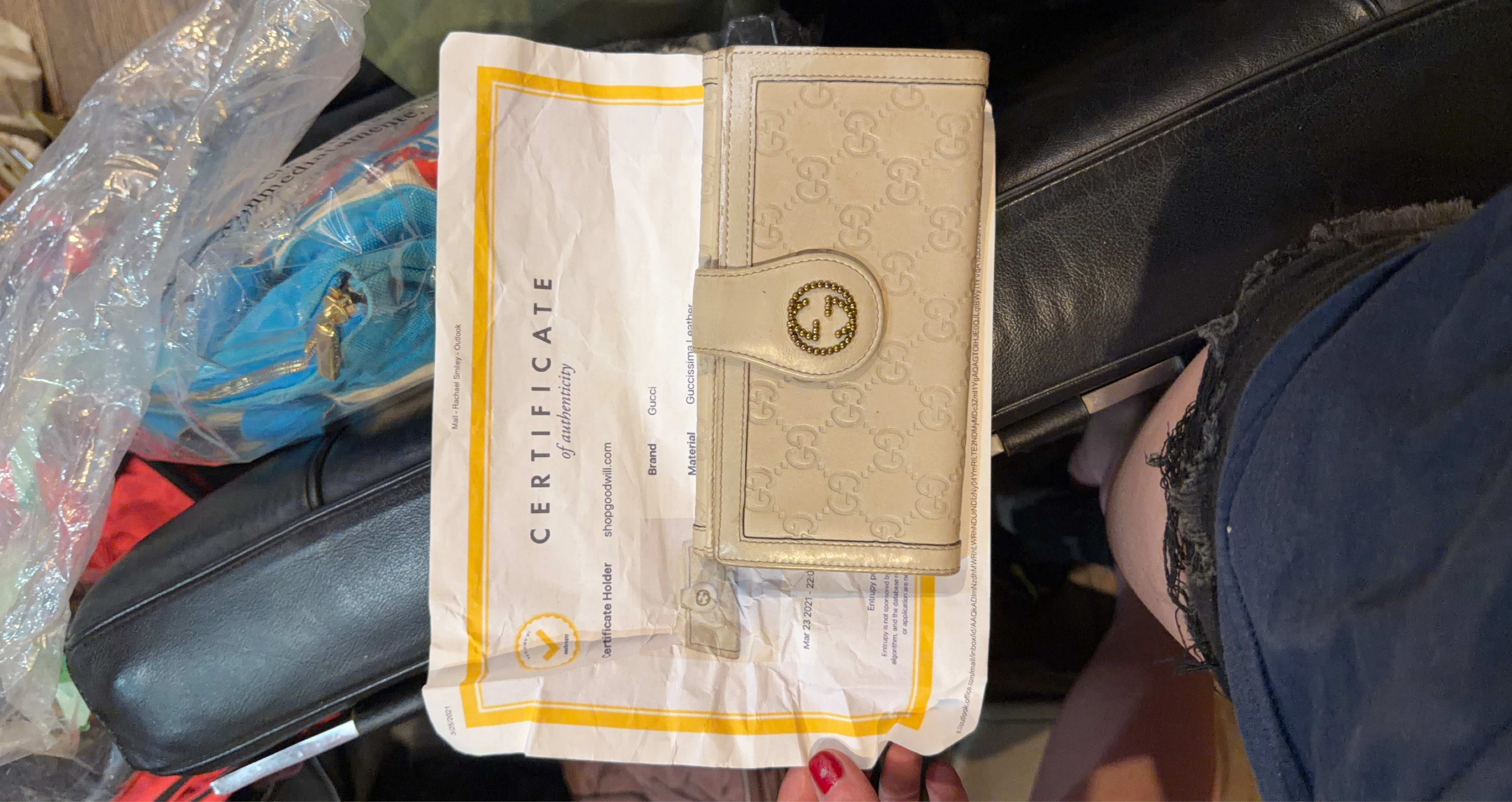 Gucci Guccissima Leather Wallet