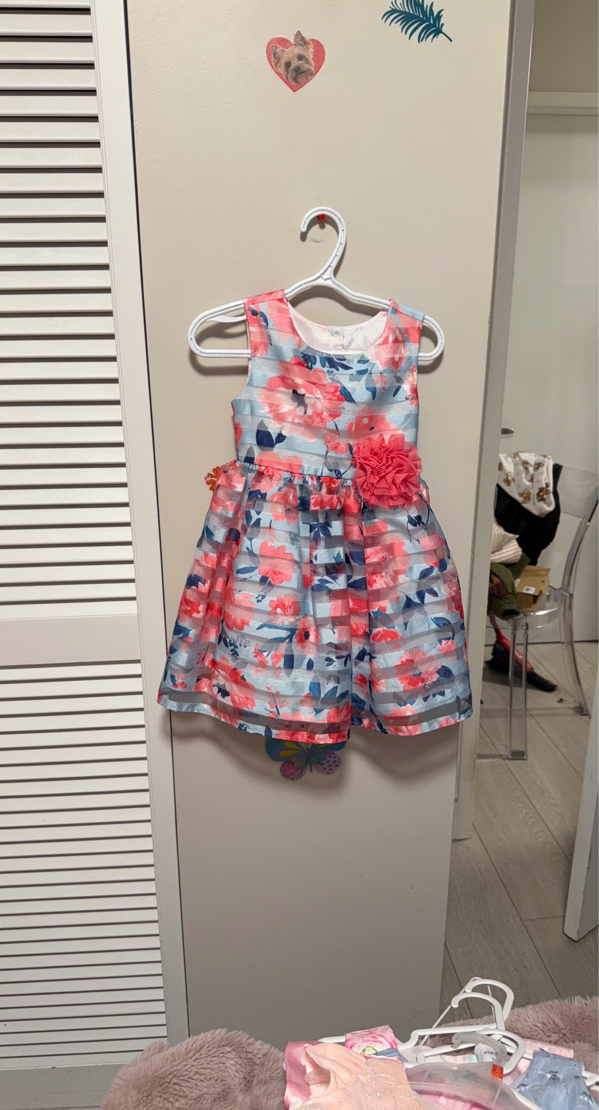 Girls' Floral Dress Size 2