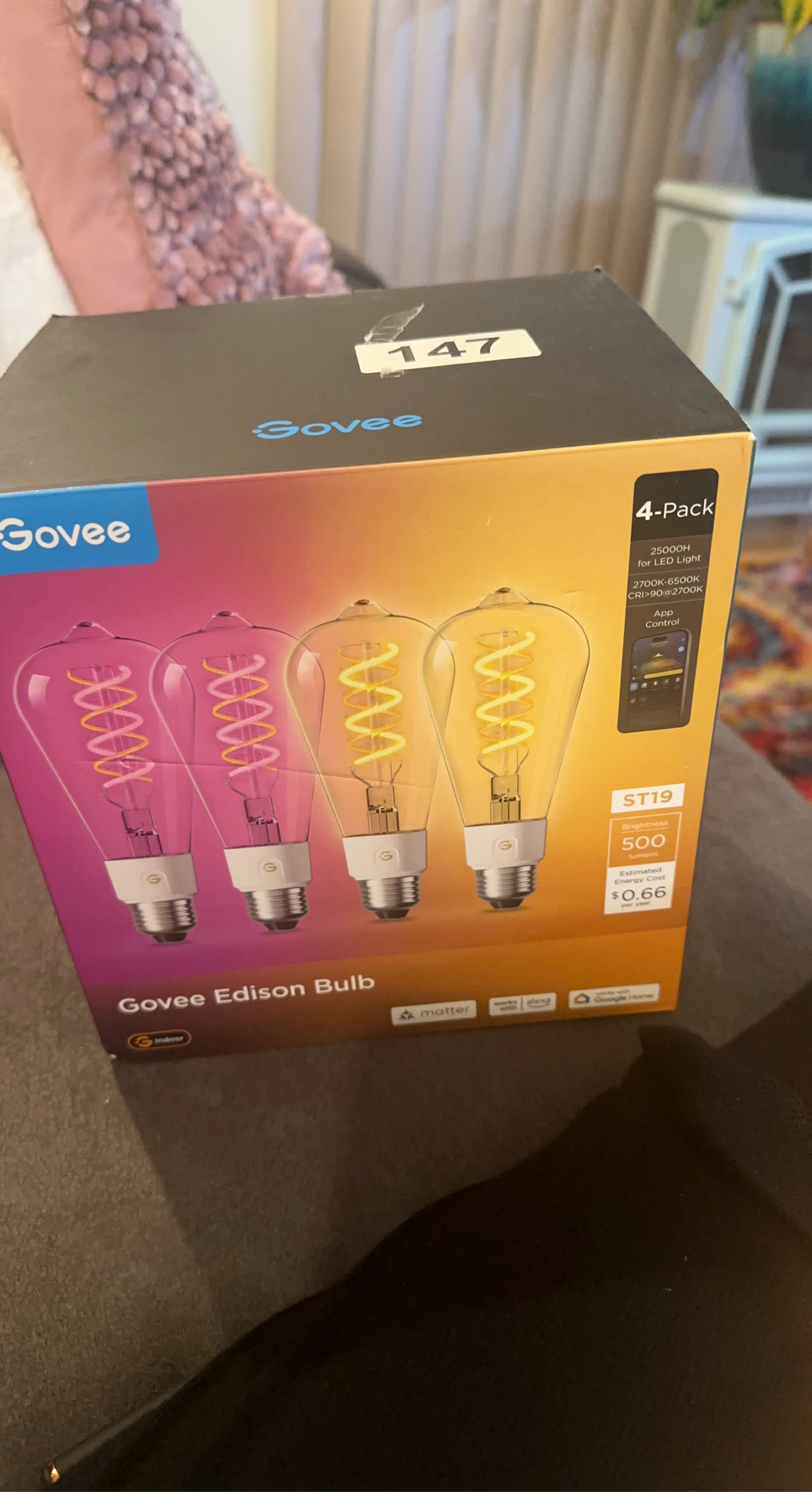 Govee Edison Bulb ST19 4-Pack