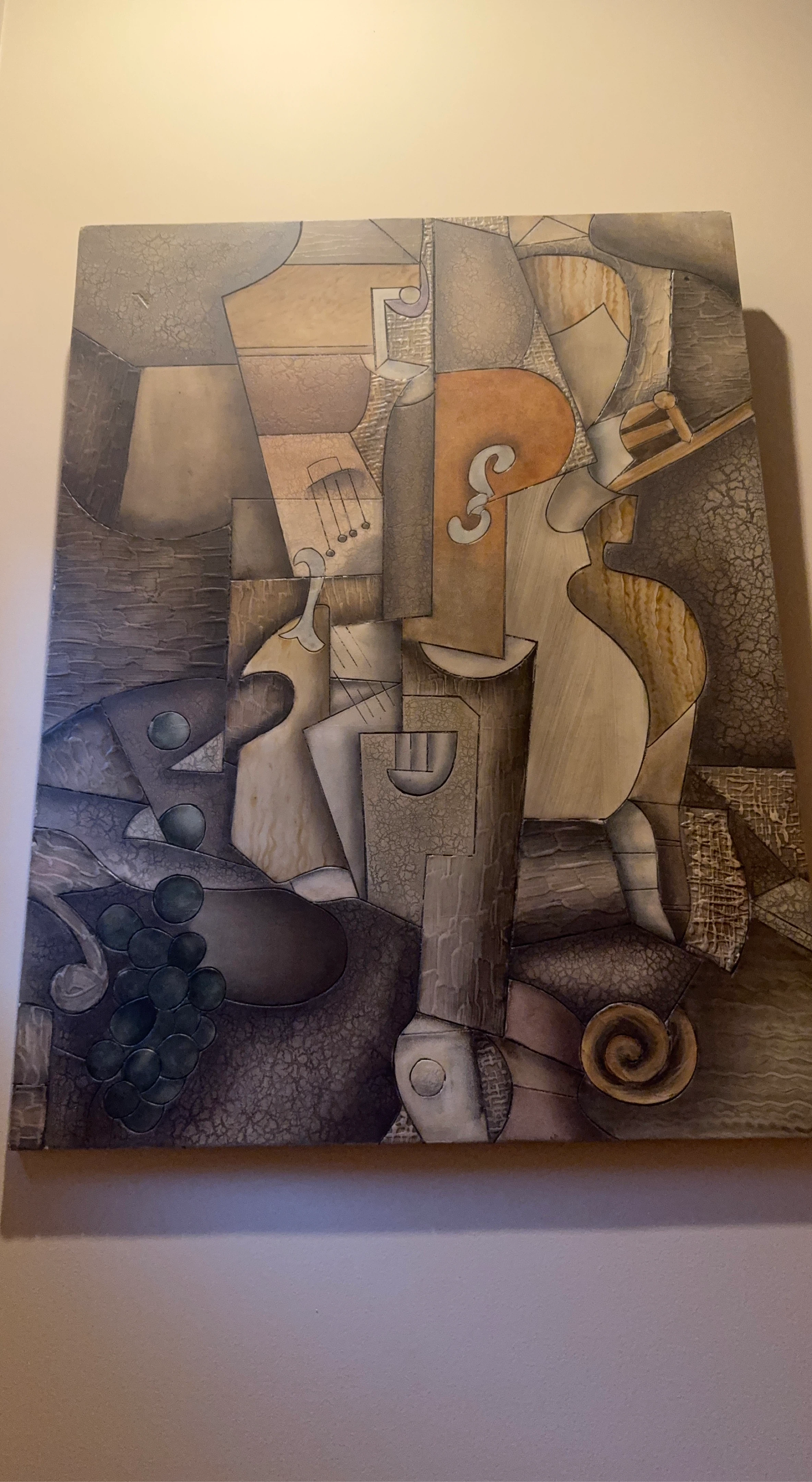 Cubist Style Still Life Wall Art