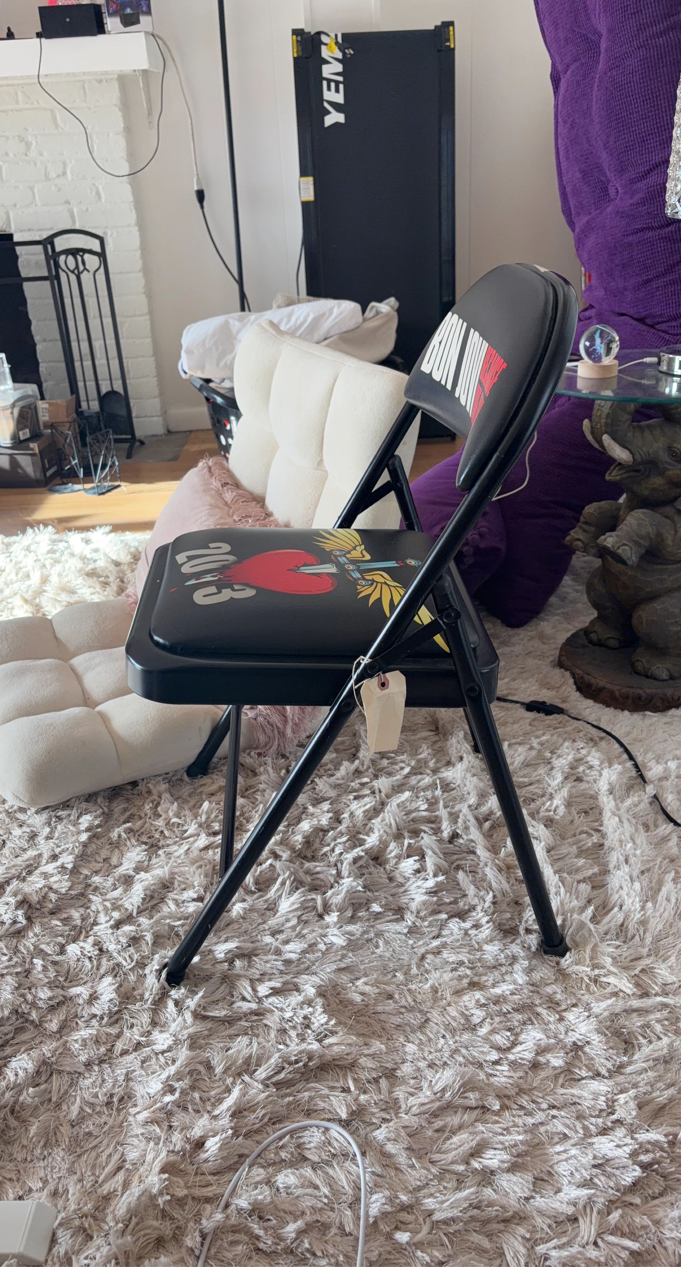 Bon Jovi Because We Can 2013 Tour Folding Chair