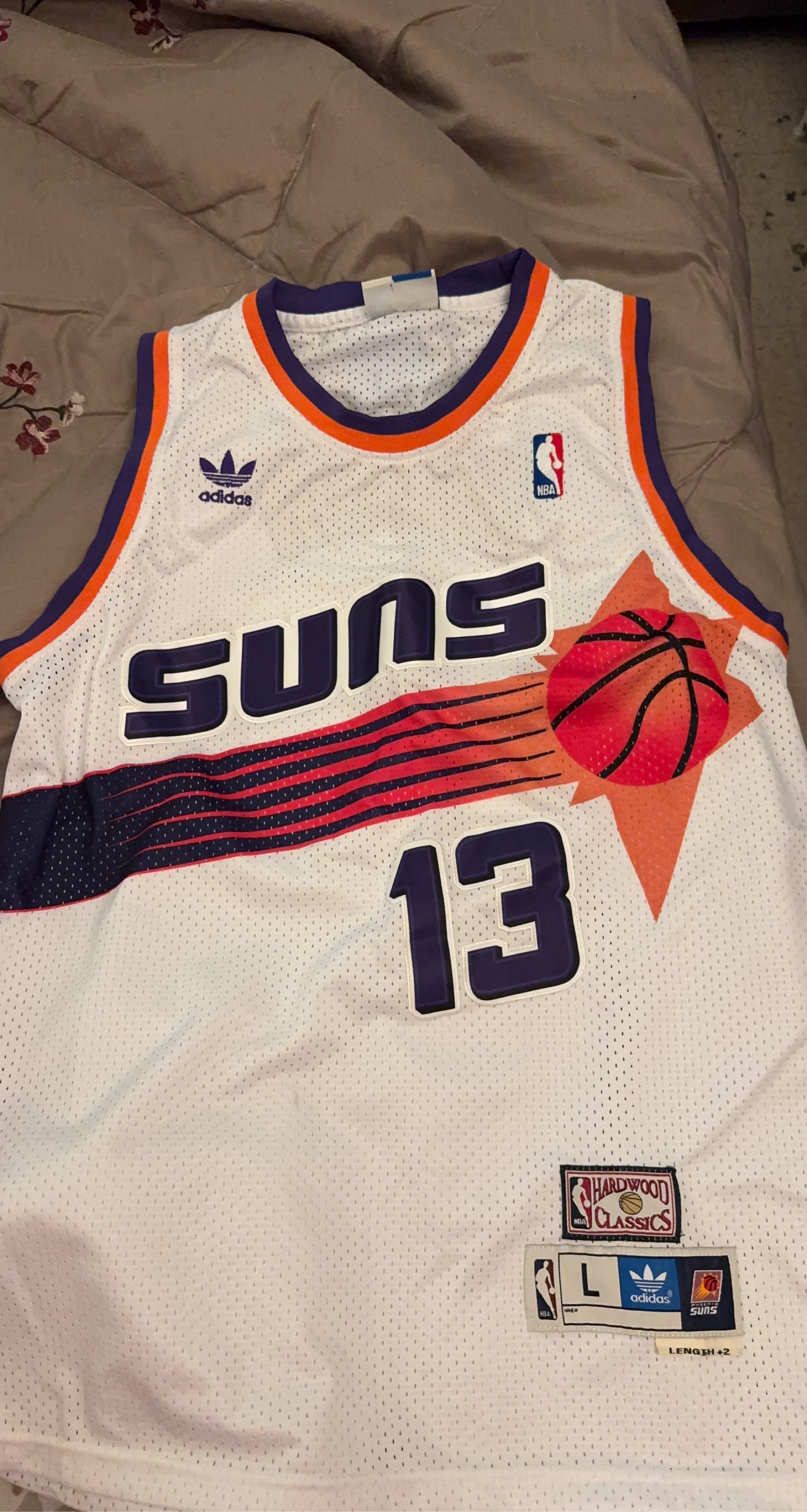 Adidas Phoenix Suns NBA Hardwood Classics Jersey