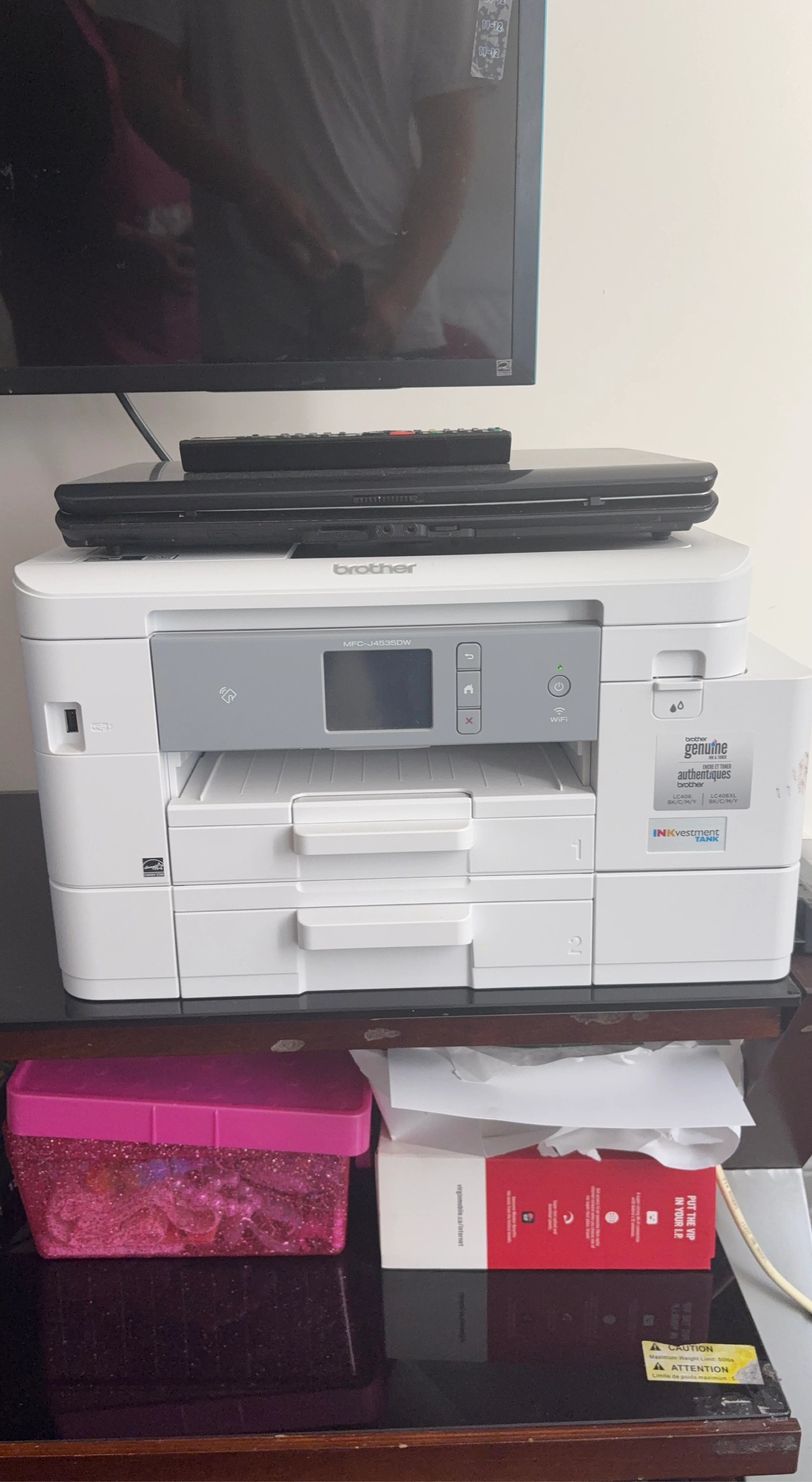 Broken Brother MFC-J4535DW All-in-One Printer