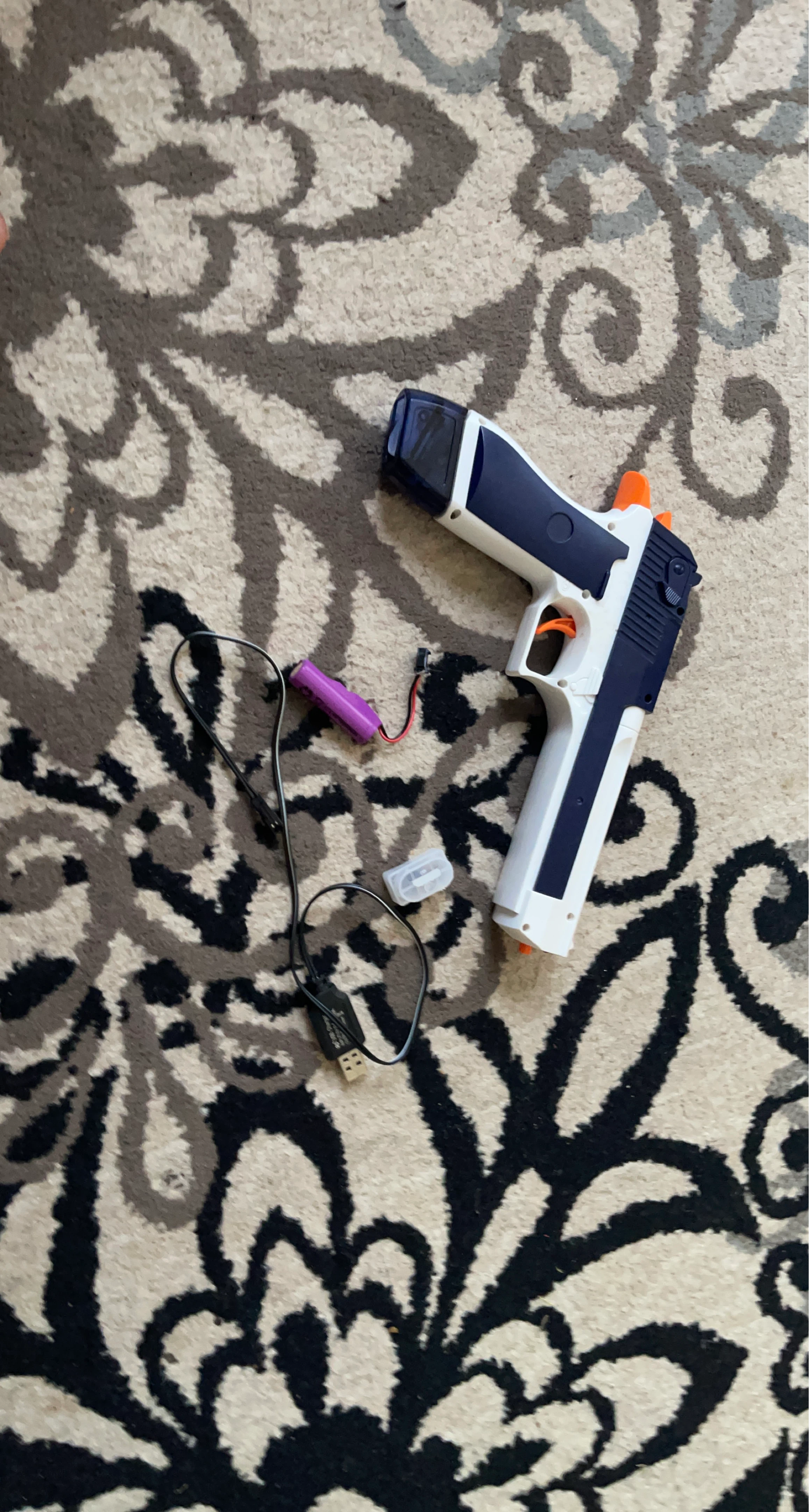 Toy Blaster with Battery and USB Charger
