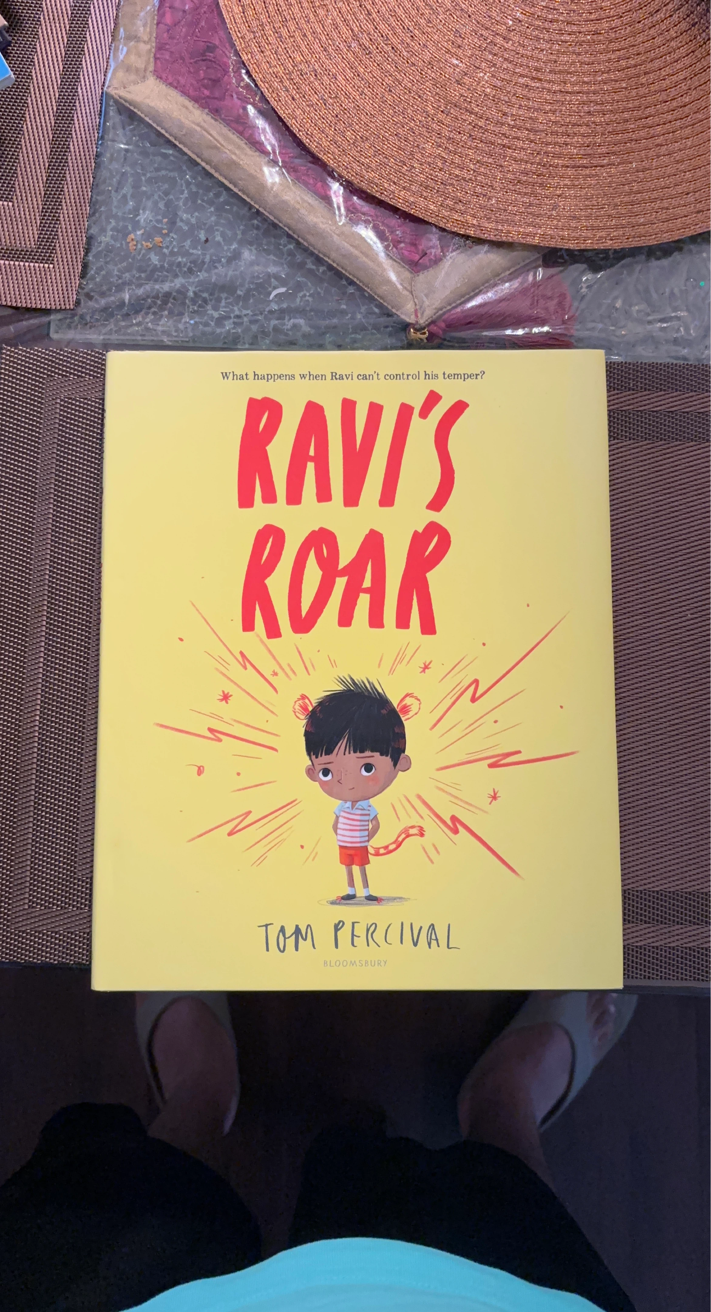 Ravi's Roar Children's Book by Tom Percival
