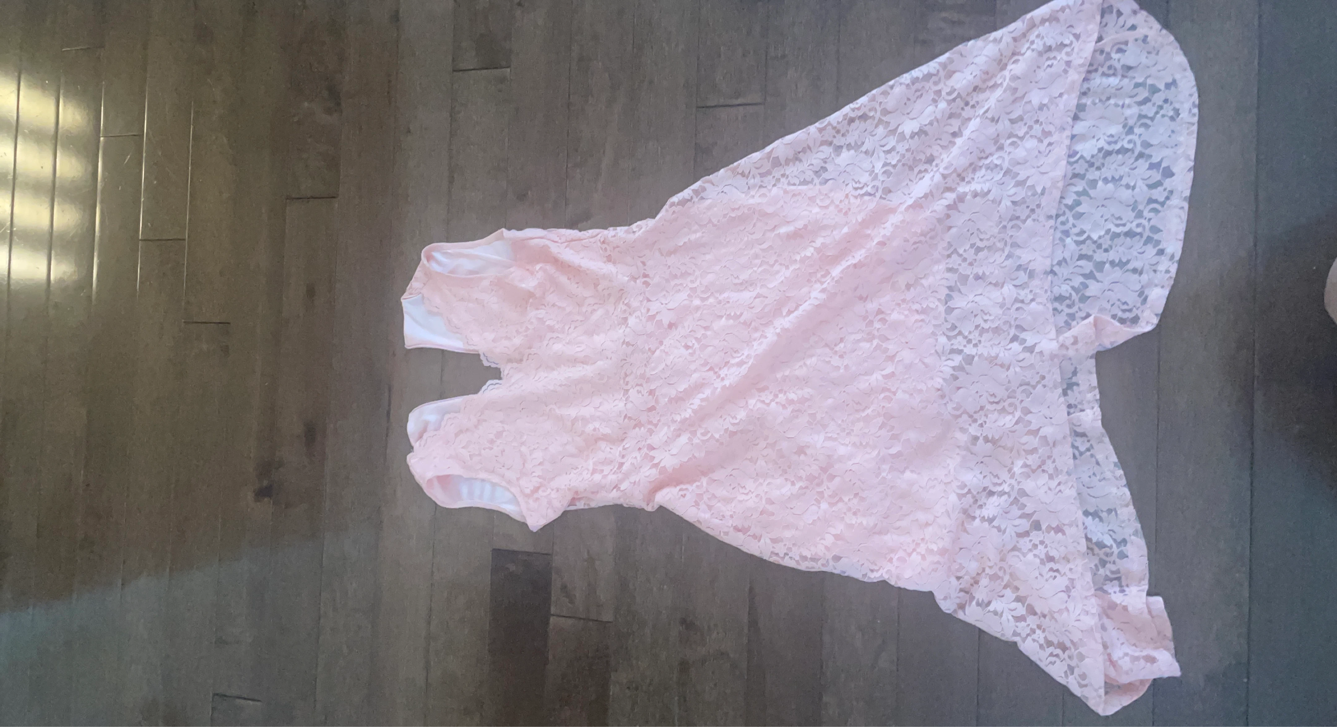 Pink Lace Dress