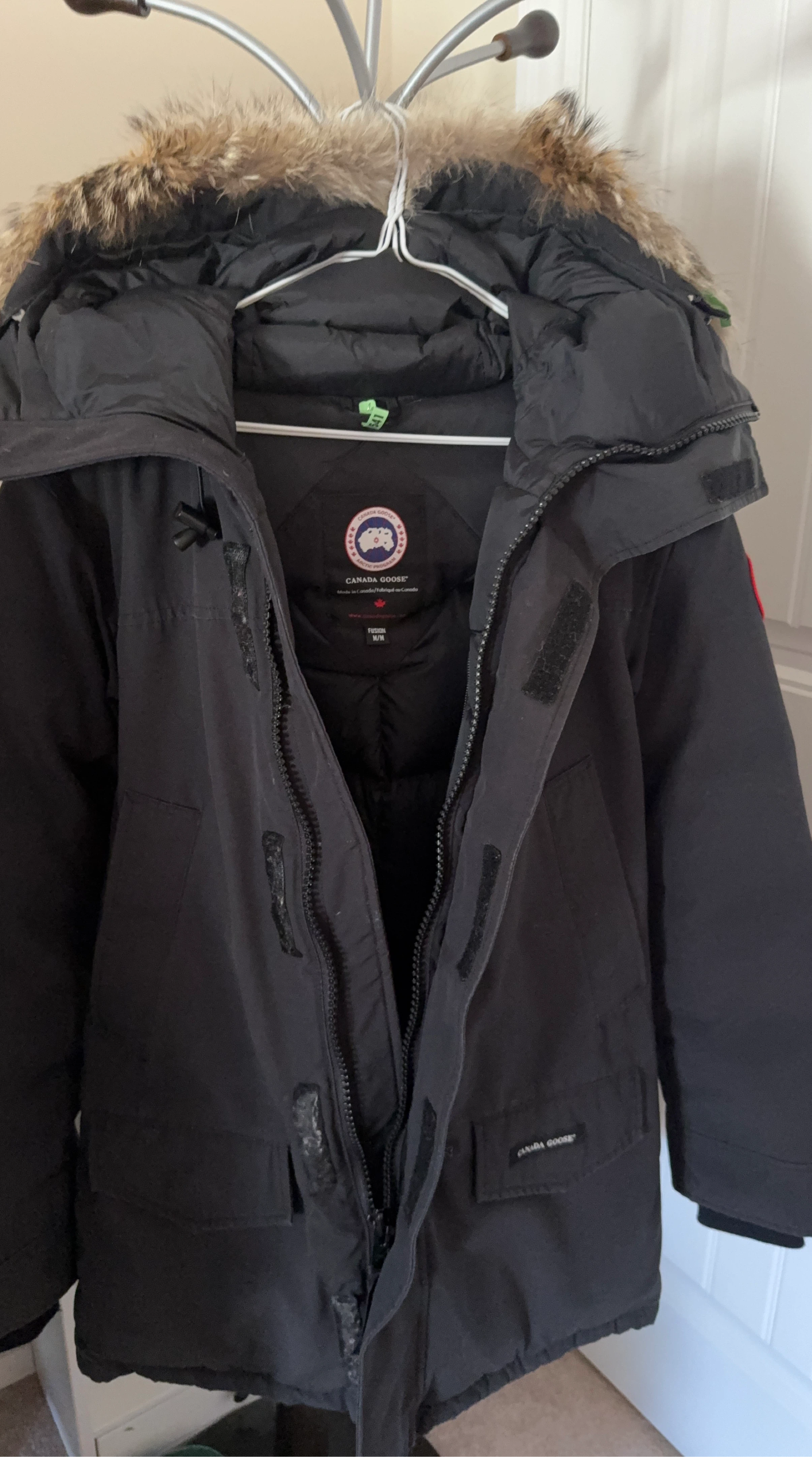 Canada Goose Fusion M/M Black Parka Jacket