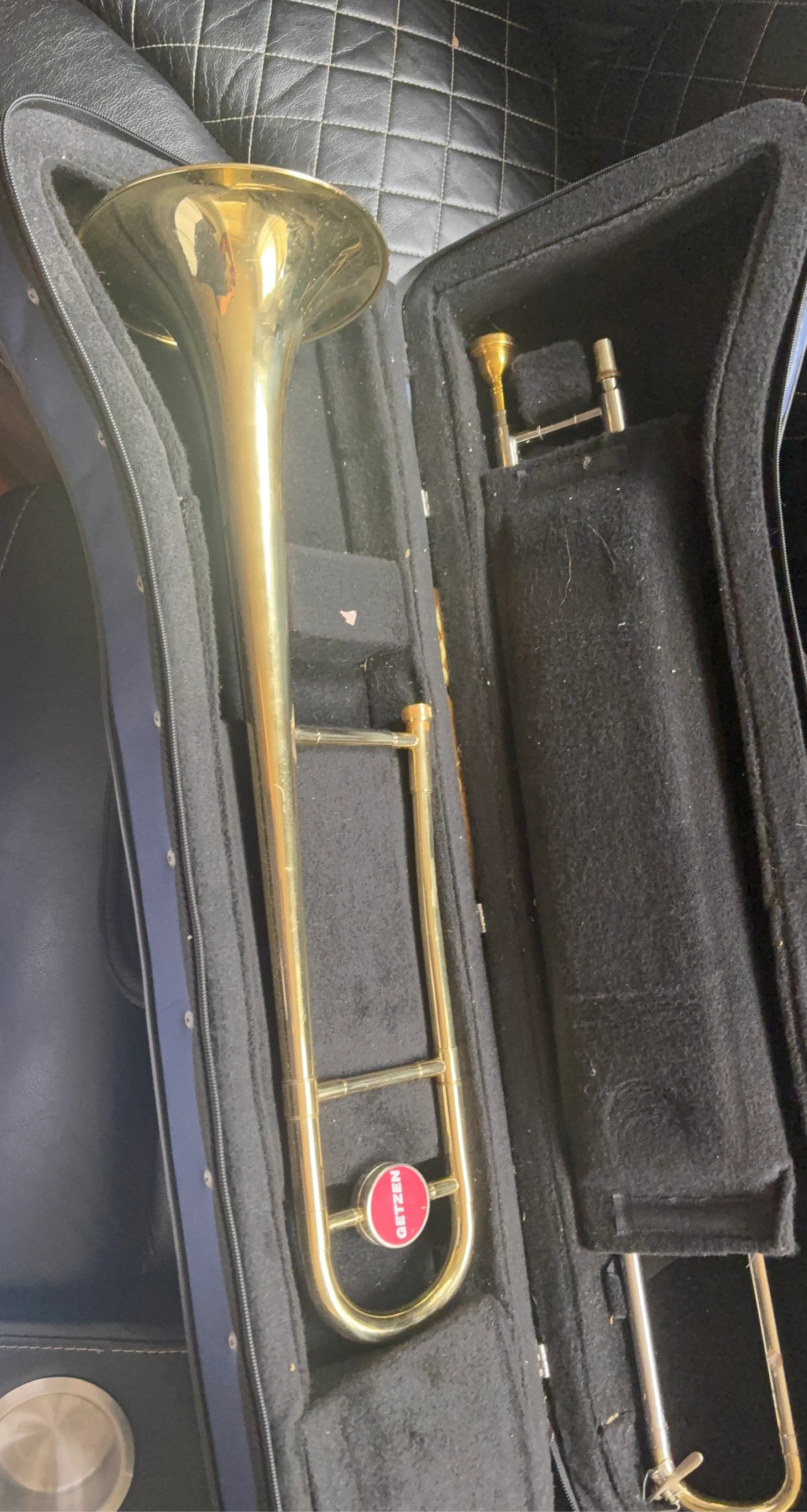 Getzen Trombone with Case