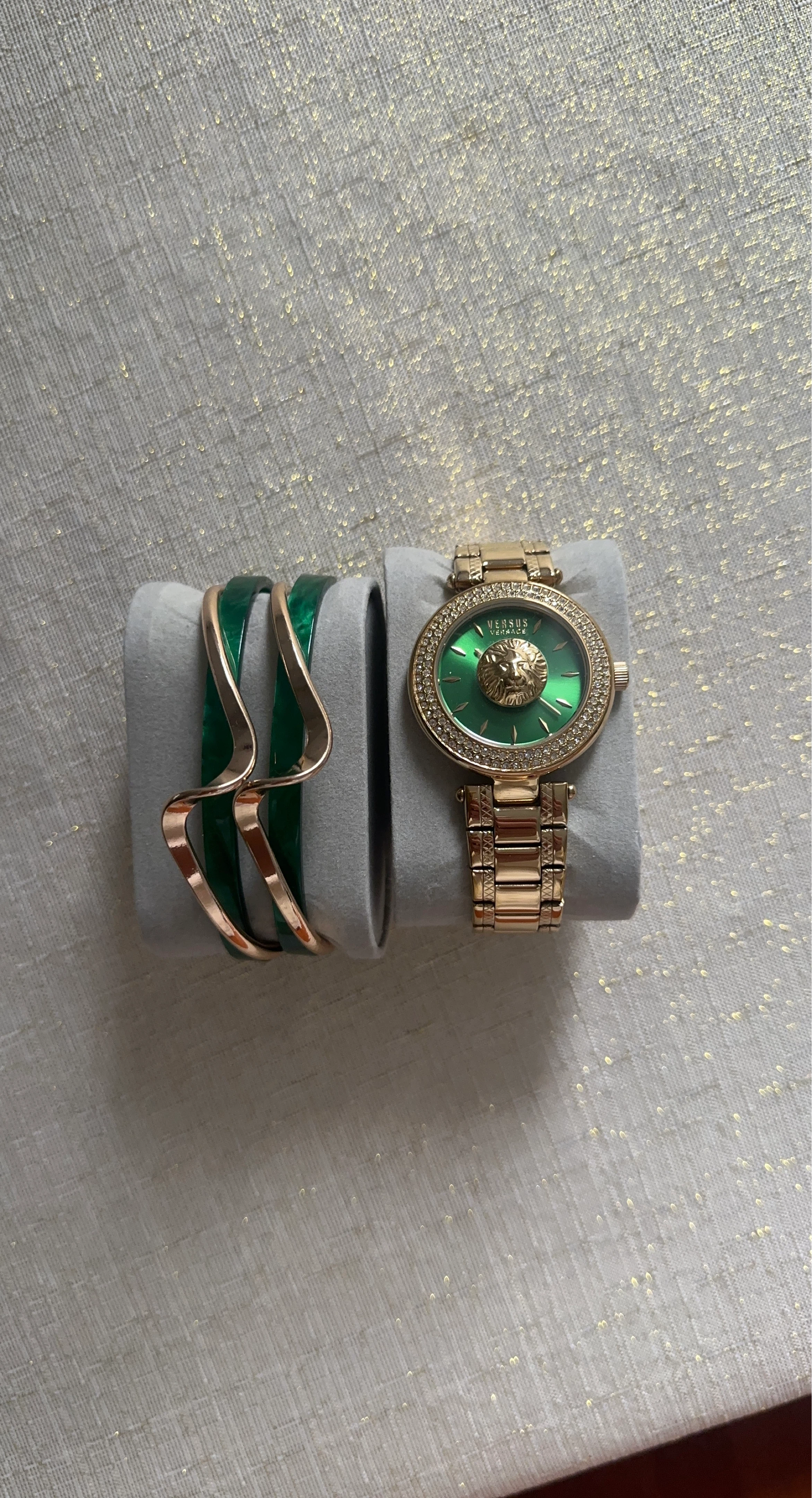 Versus Versace Watch and Bracelet Set