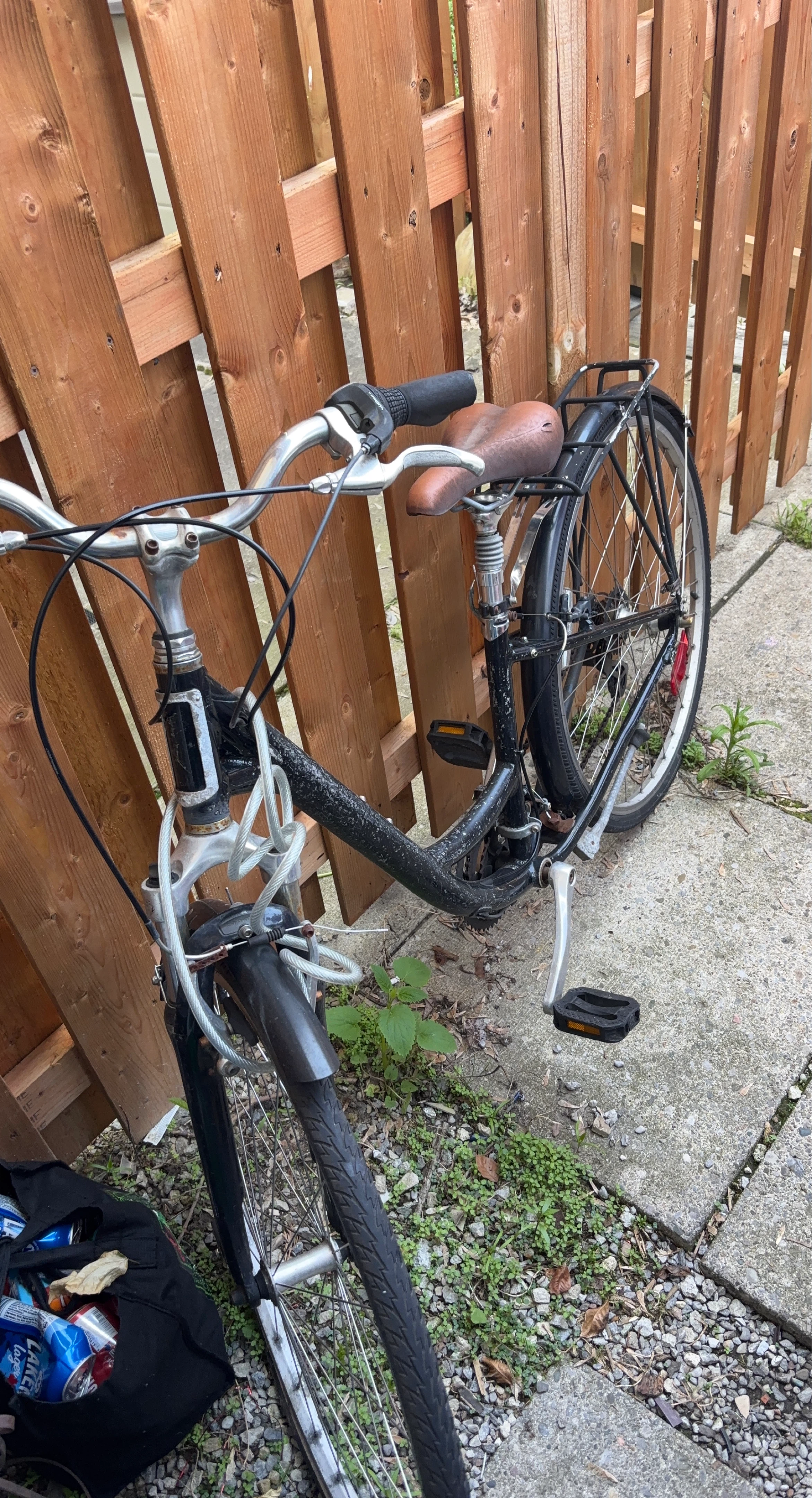 Black Women's Cruiser Bicycle