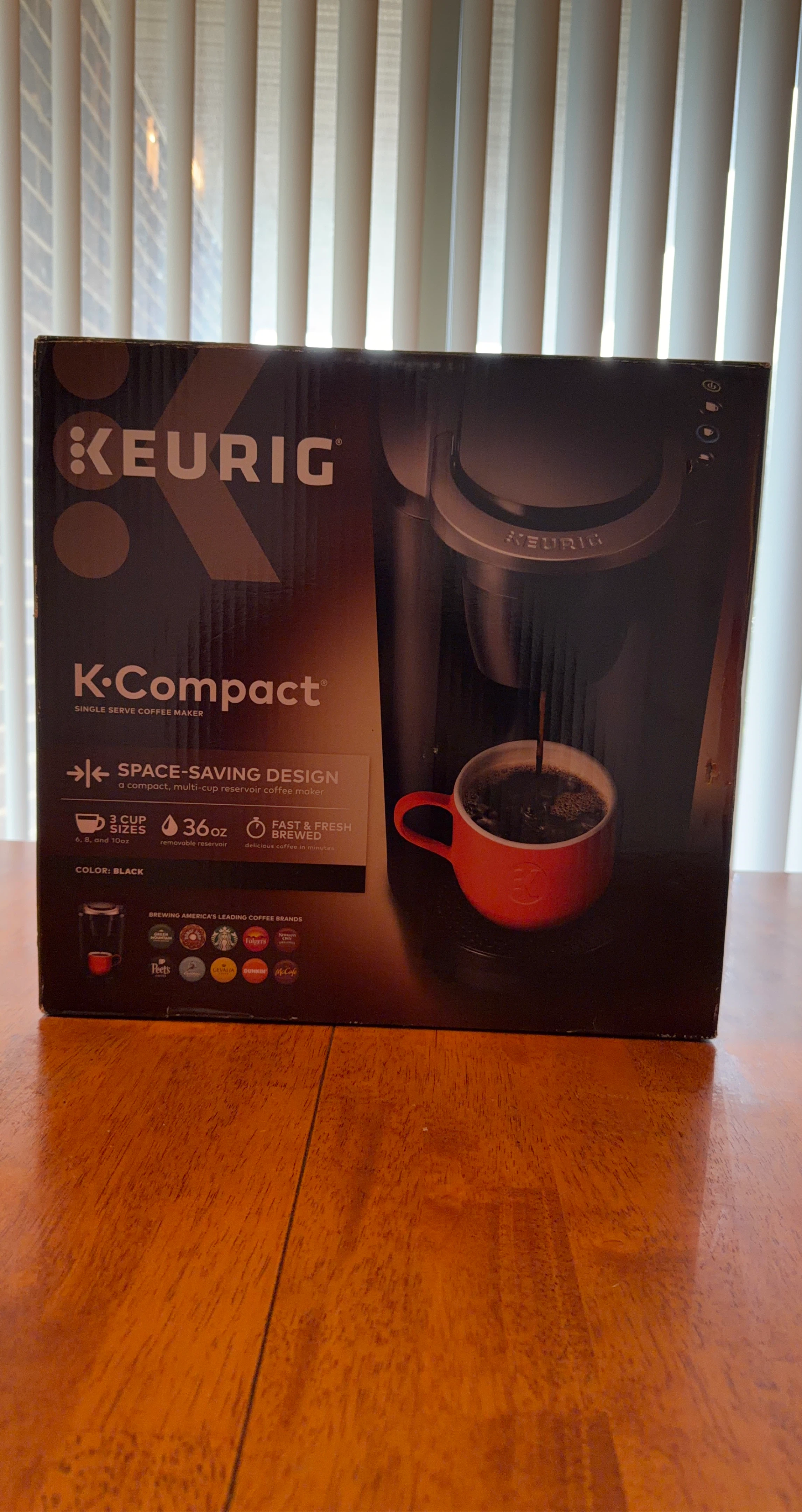 Keurig K-Compact Single Serve Coffee Maker - Black