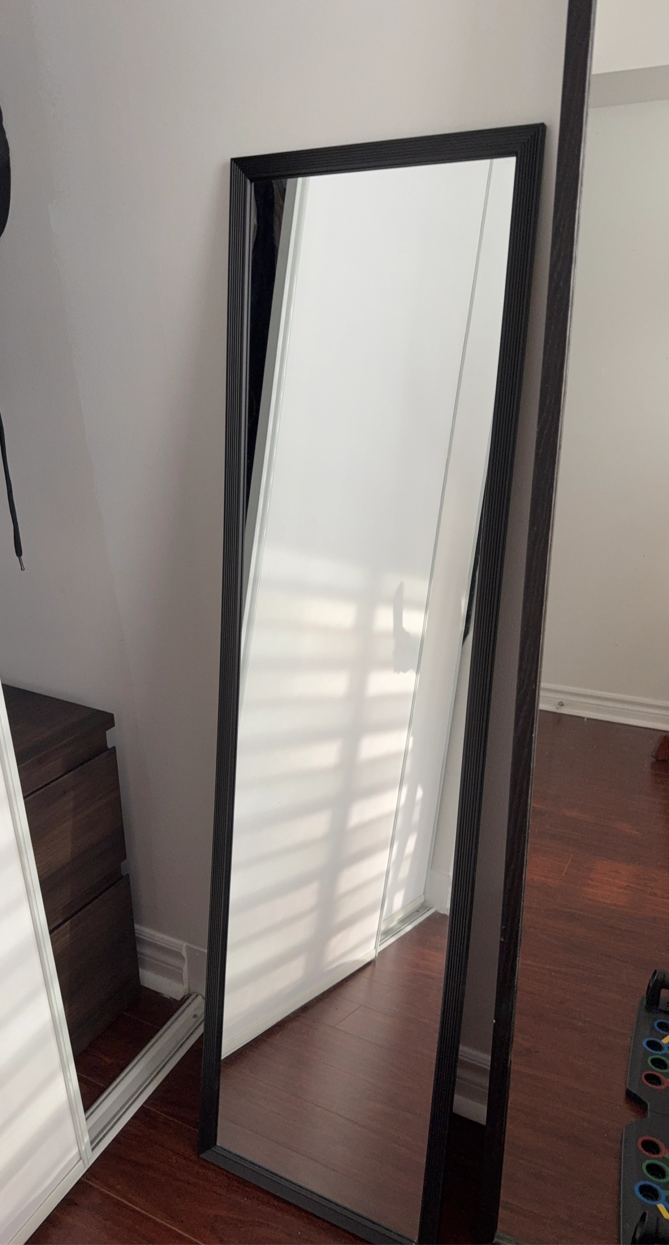 Full Length Mirror Black Frame