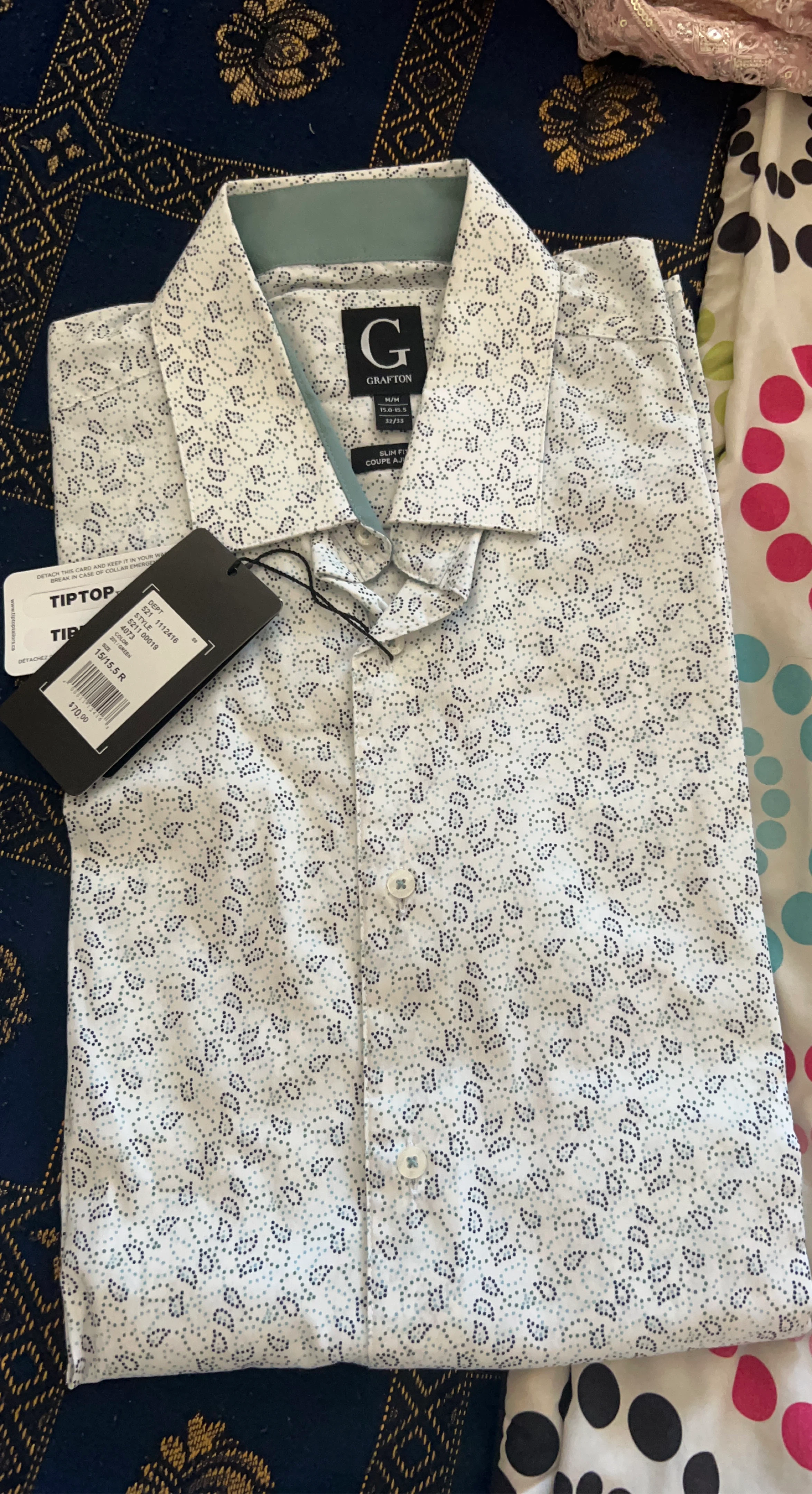 Grafton Slim Fit Men's Dress Shirt M/M