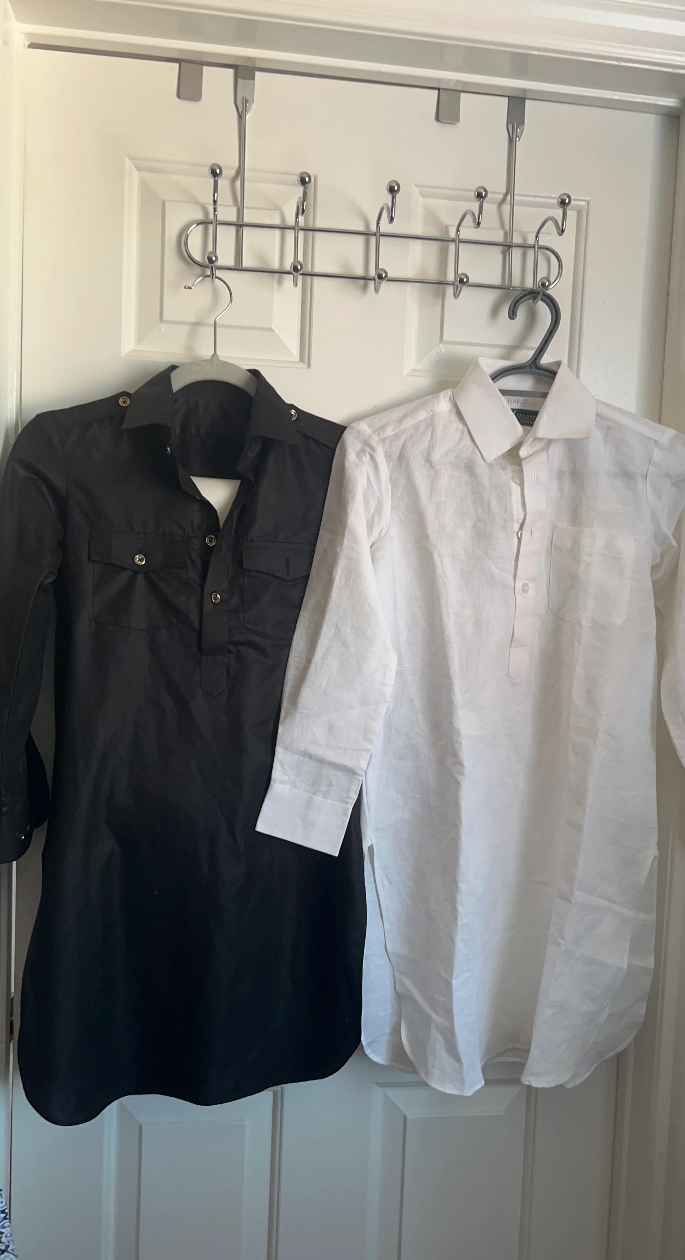 Bundle of Two Men's Tunics - Black and White