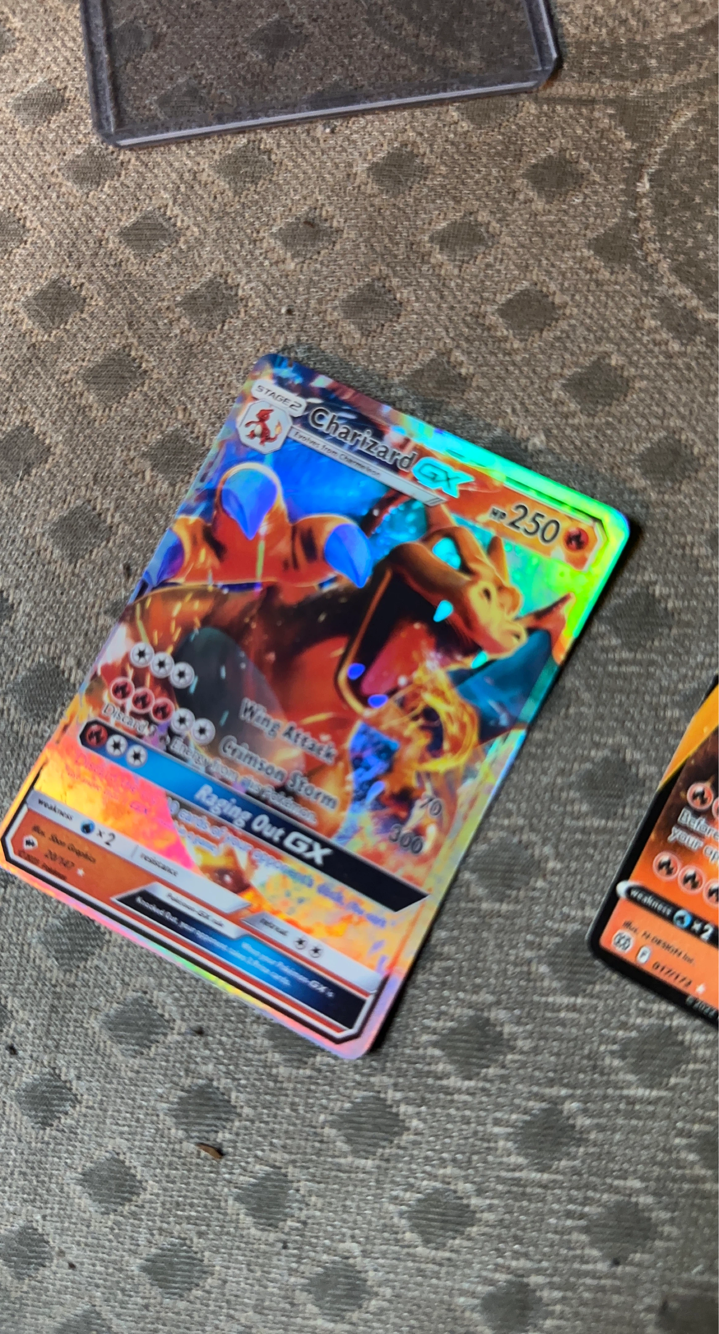 Pokemon Charizard GX Trading Card
