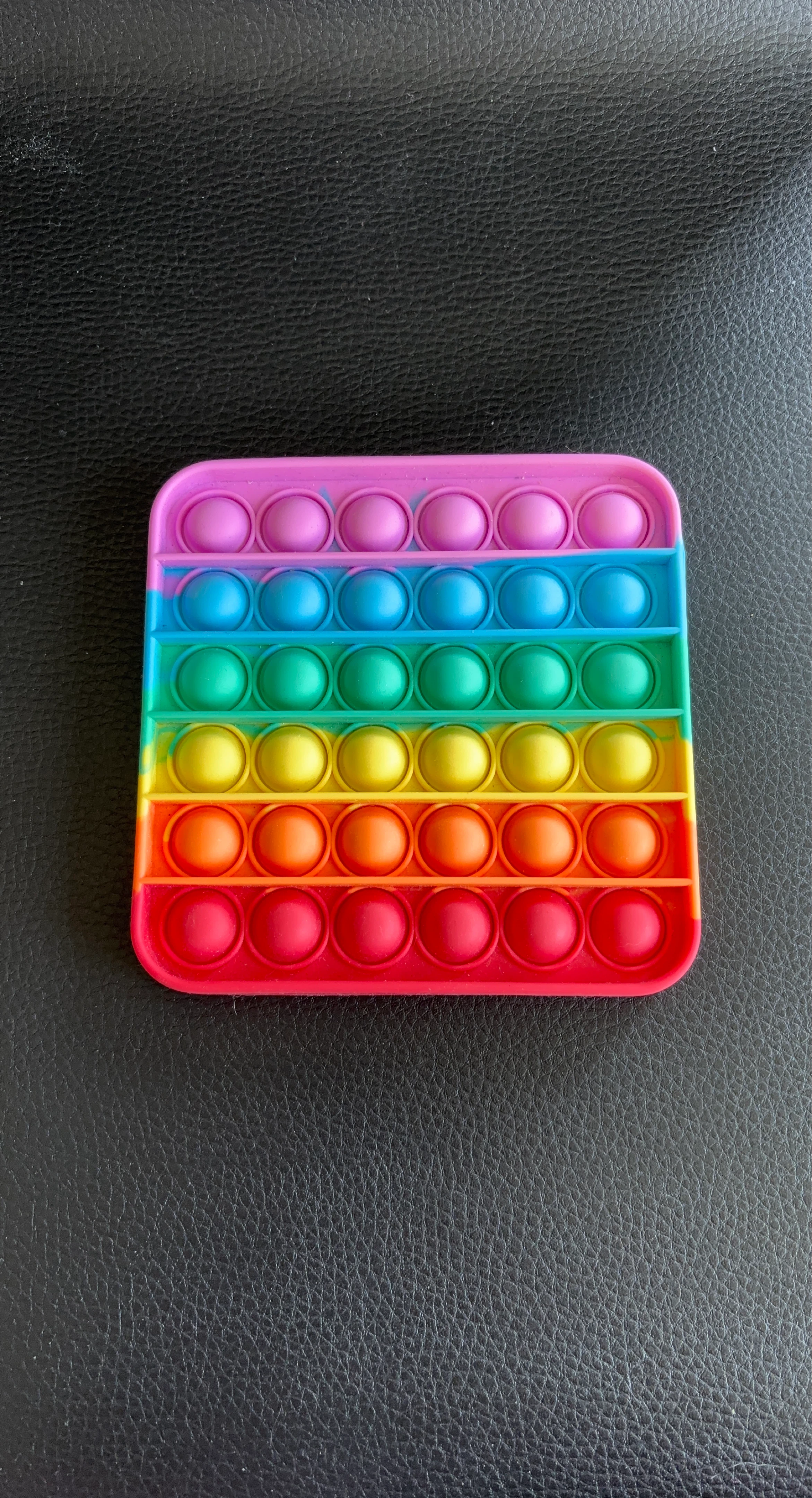 Rainbow Square Pop It Fidget Toy