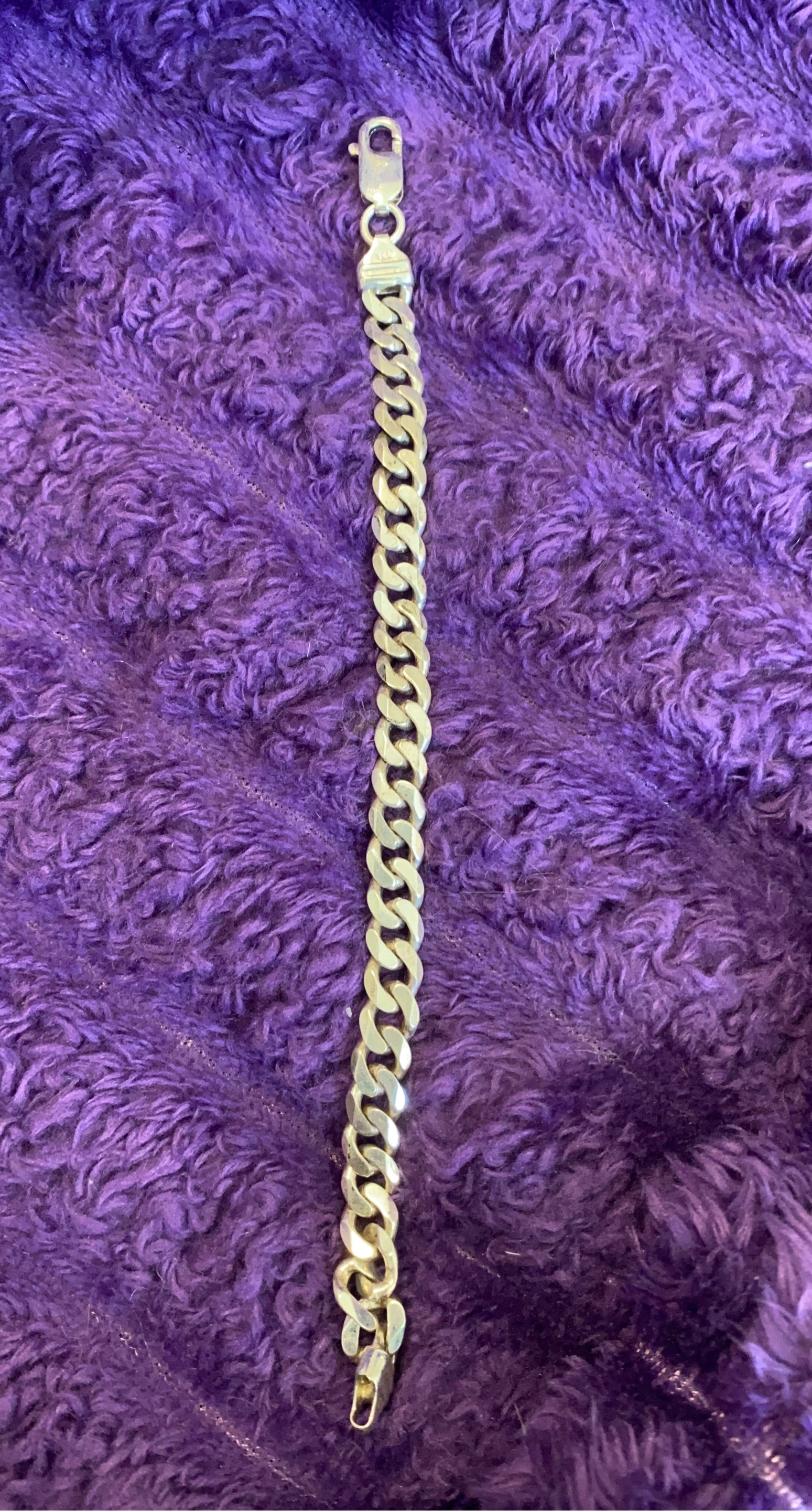 Sterling Silver Curb Chain Bracelet