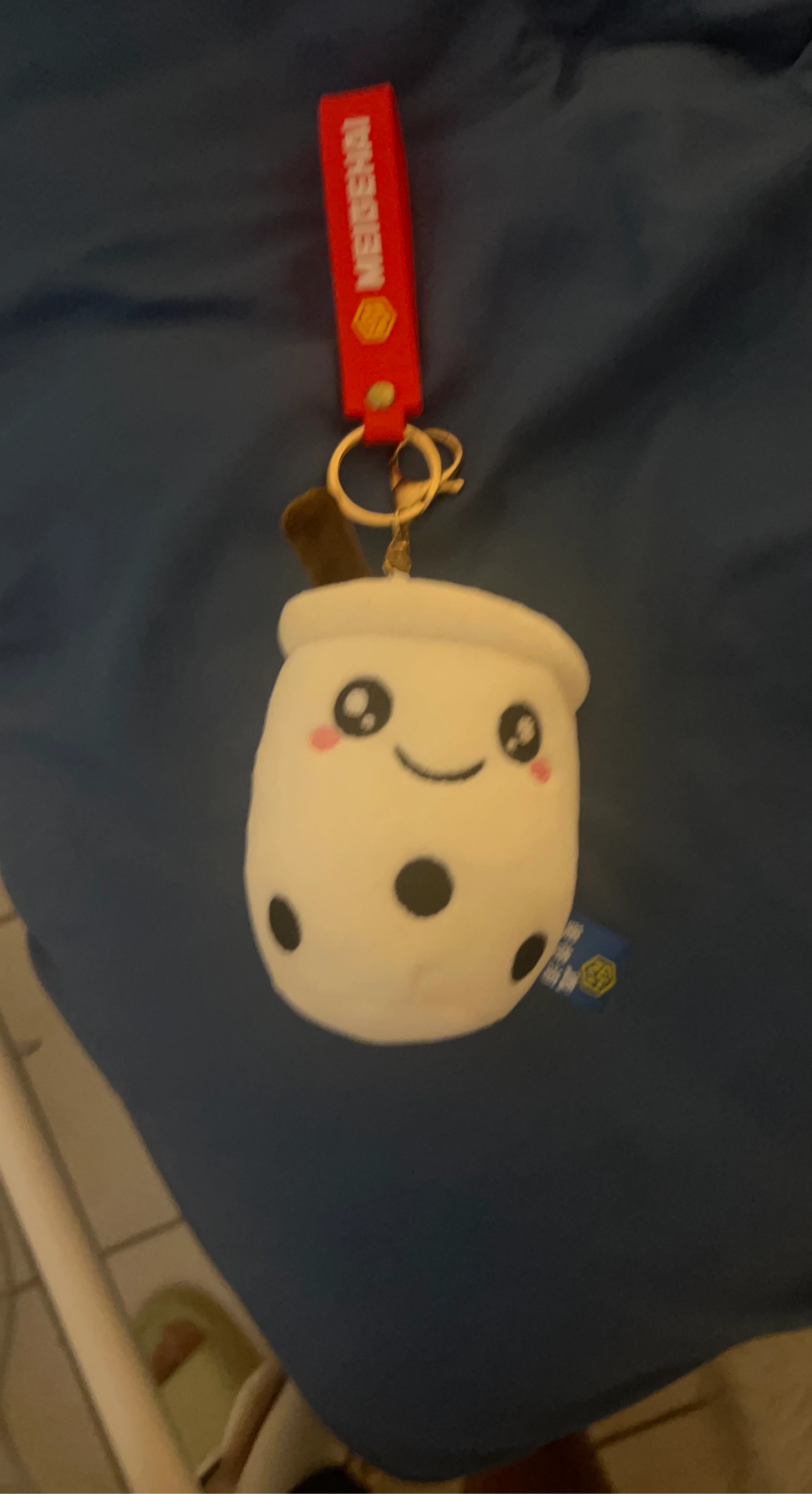 Meisenhai Bubble Tea Plush Keychain