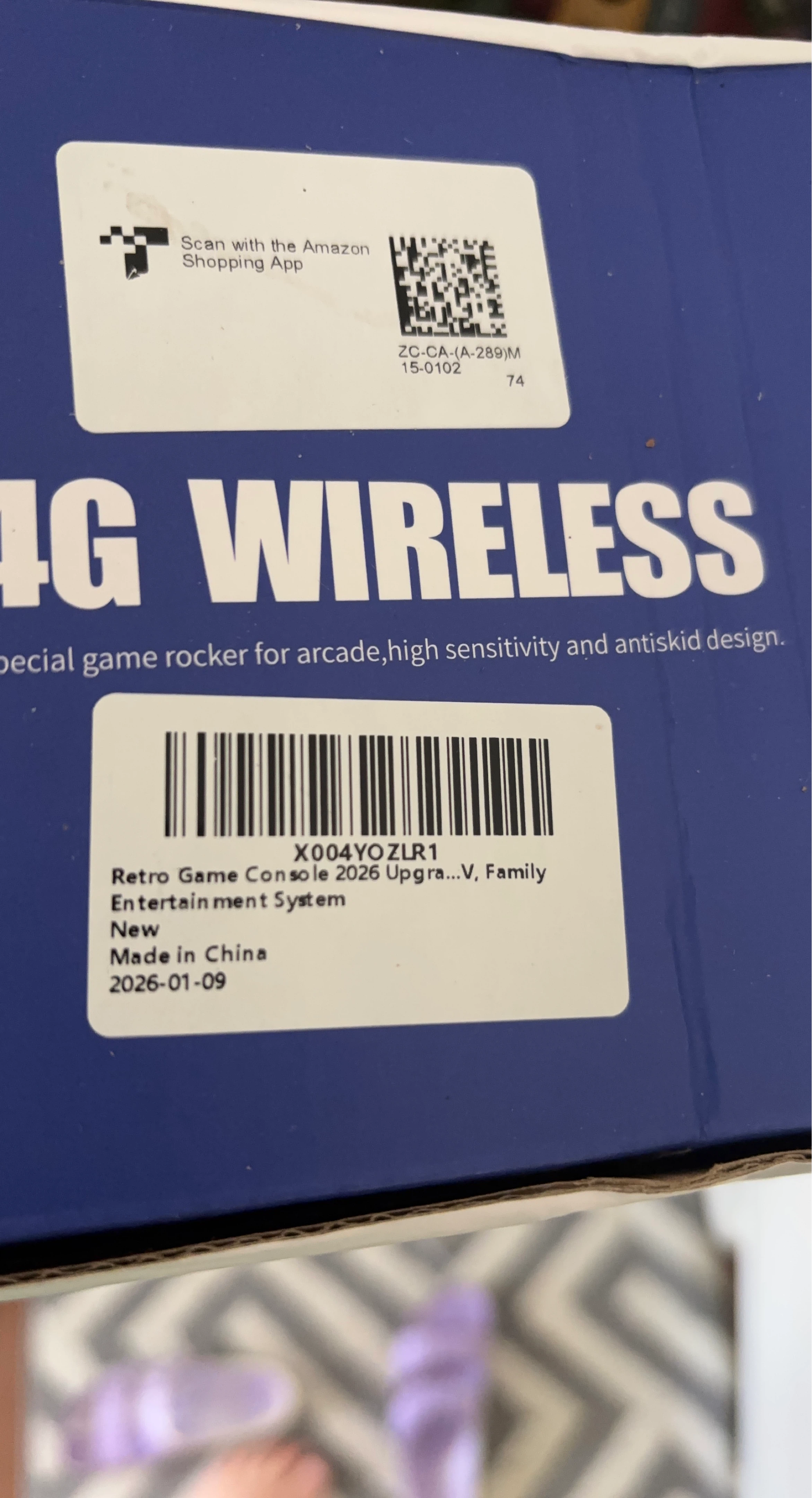 SJGAM M15 Plus 2.4G Wireless Retro Game Console