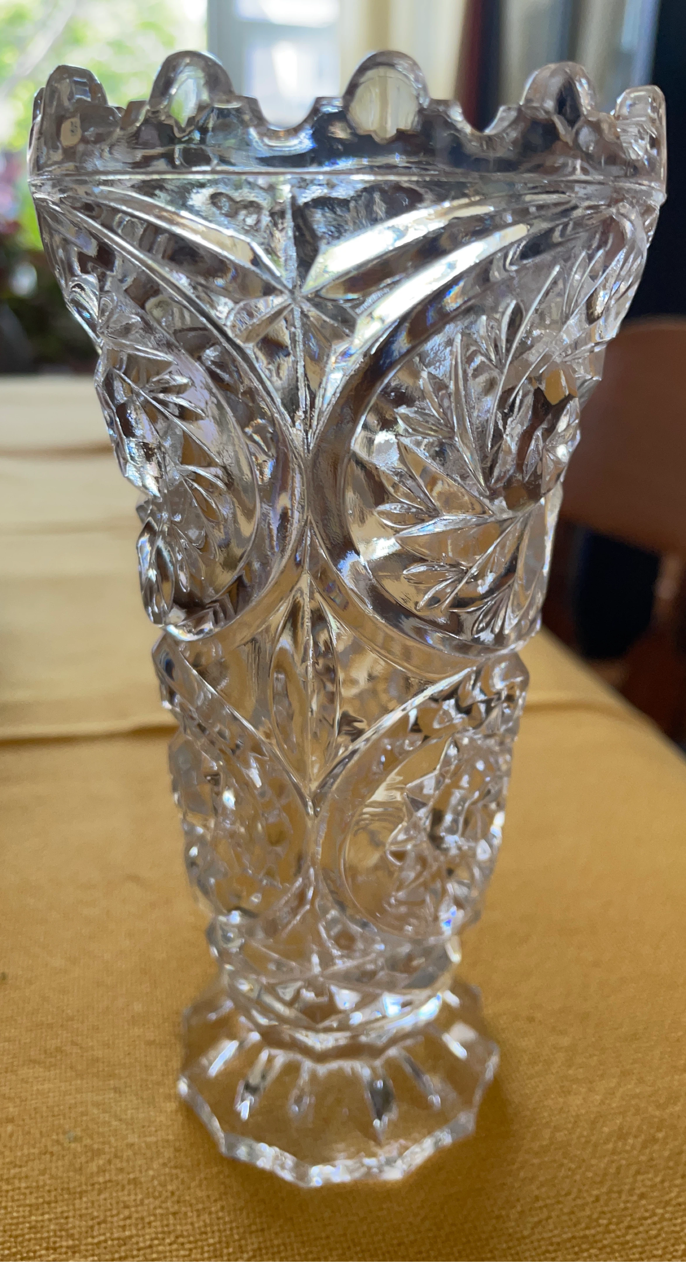 Crystal Glass Vase