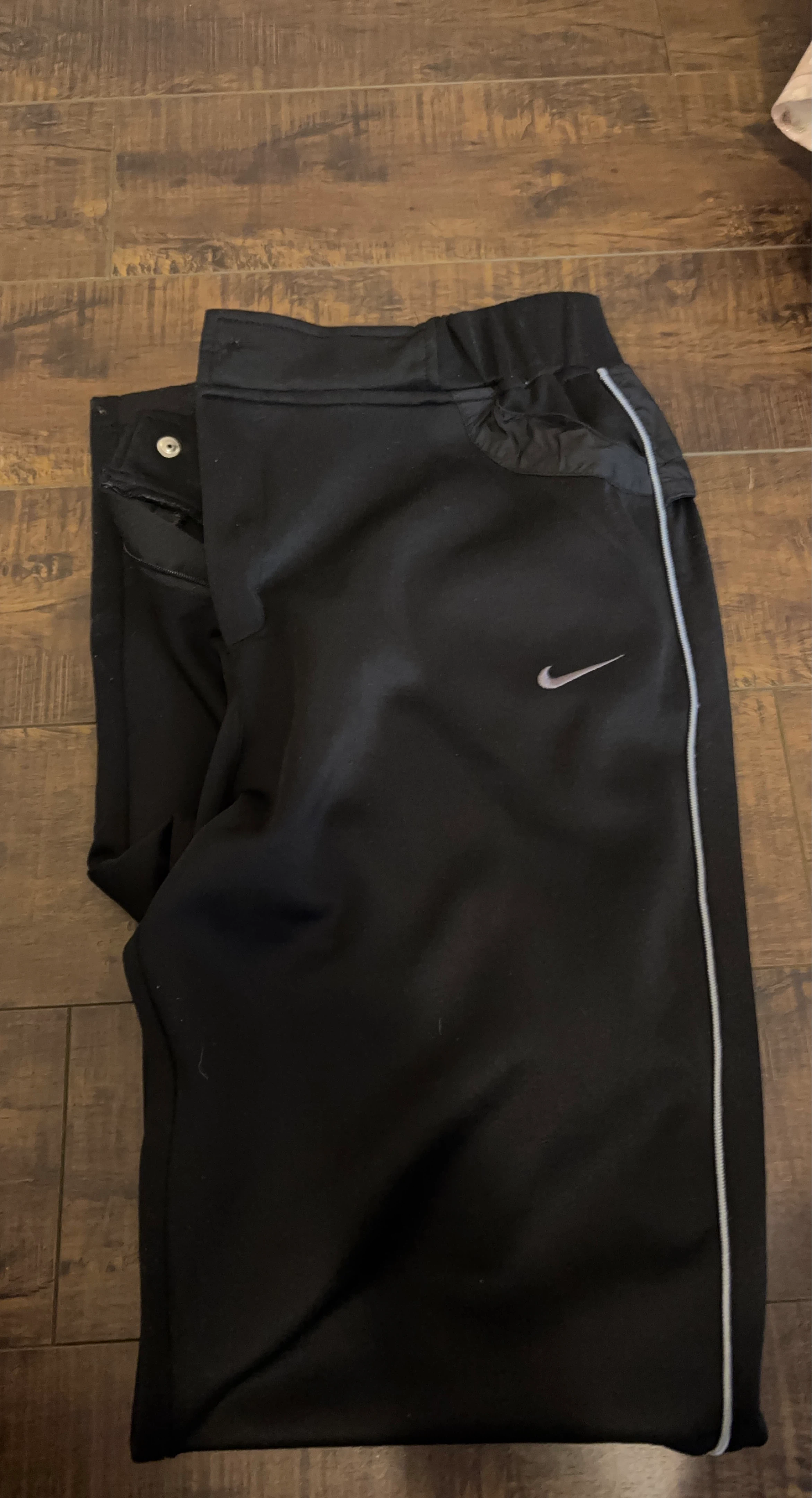 Nike Black Athletic Track Pants