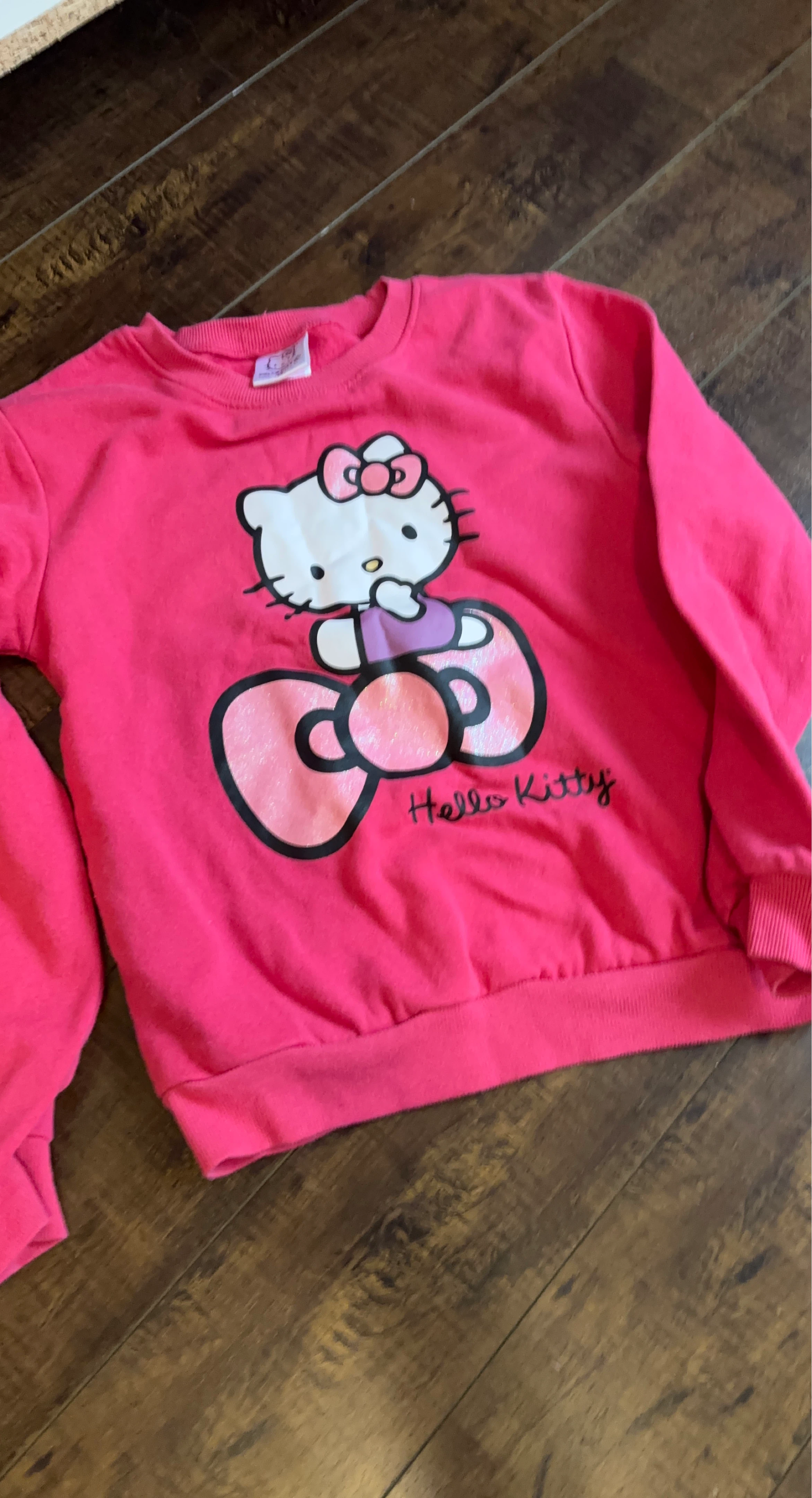 Pink Hello Kitty Sweatshirt size 12
