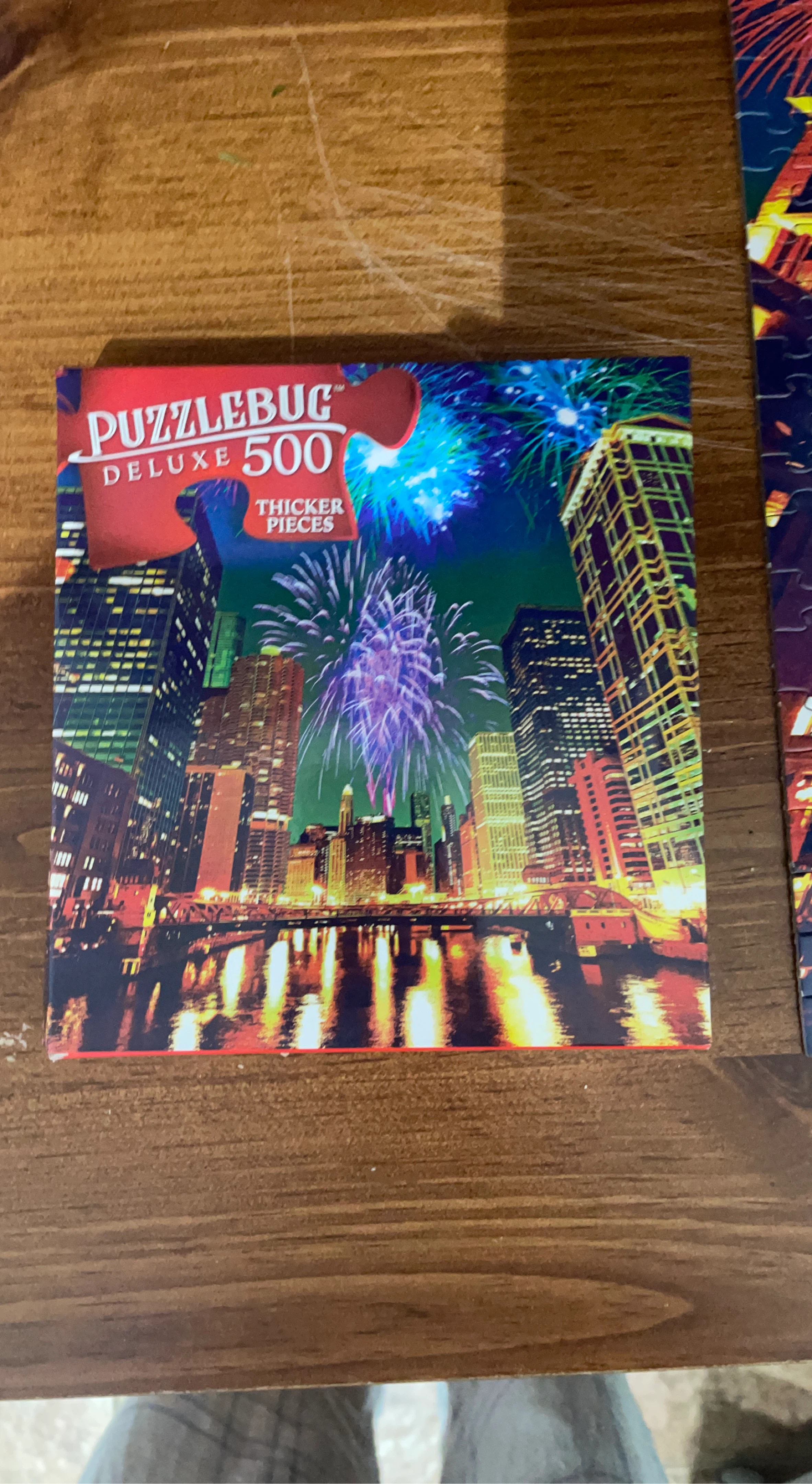 Puzzlebug Deluxe 500 Piece Jigsaw Puzzle - City Fireworks