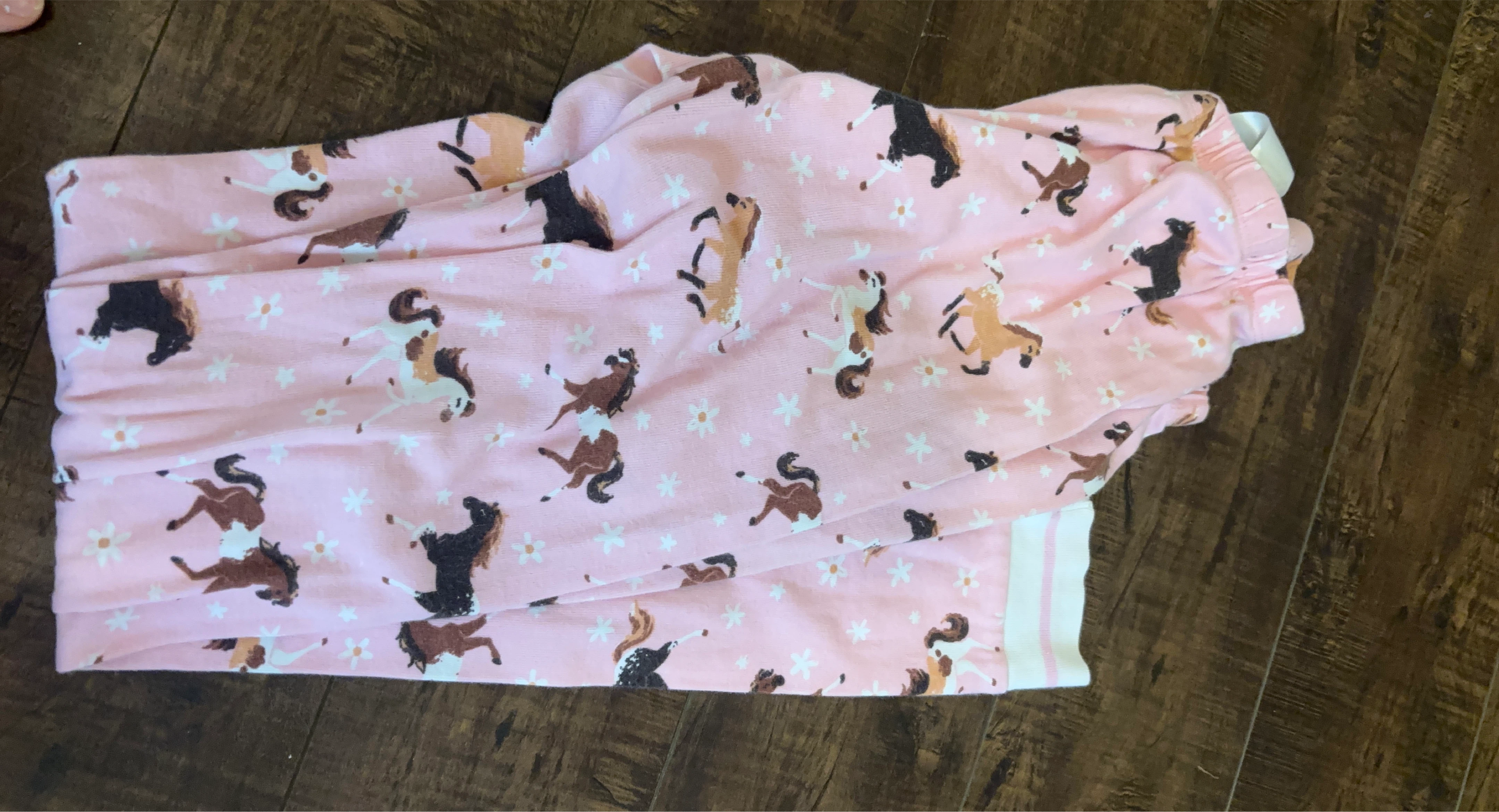 Pink Horse Pajama Pants