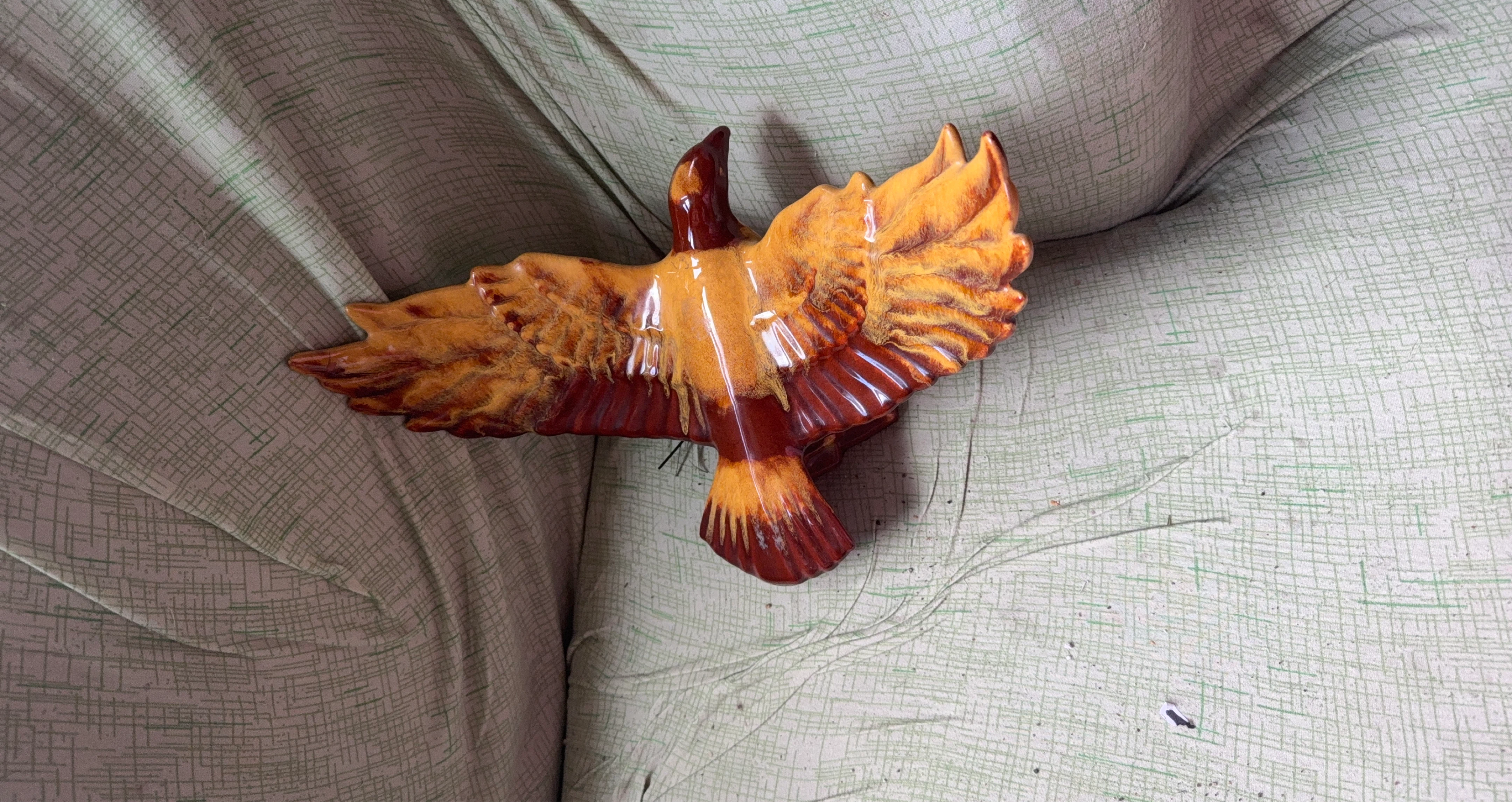 Ceramic Bird Figurine
